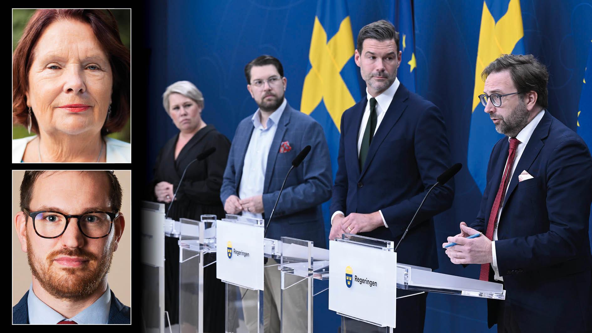 I stället för att strypa biståndet, borde Sverige nu öka biståndet till Palestina för att rädda liv, bidra till fred och försvaga extremisternas position, skriver Lotta Johnsson Fornarve och Håkan Svenneling, Vänsterpartiet.
