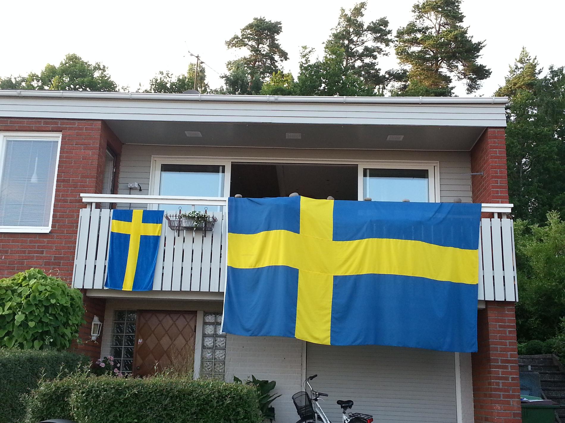 Sommarbild, heja Sverige!