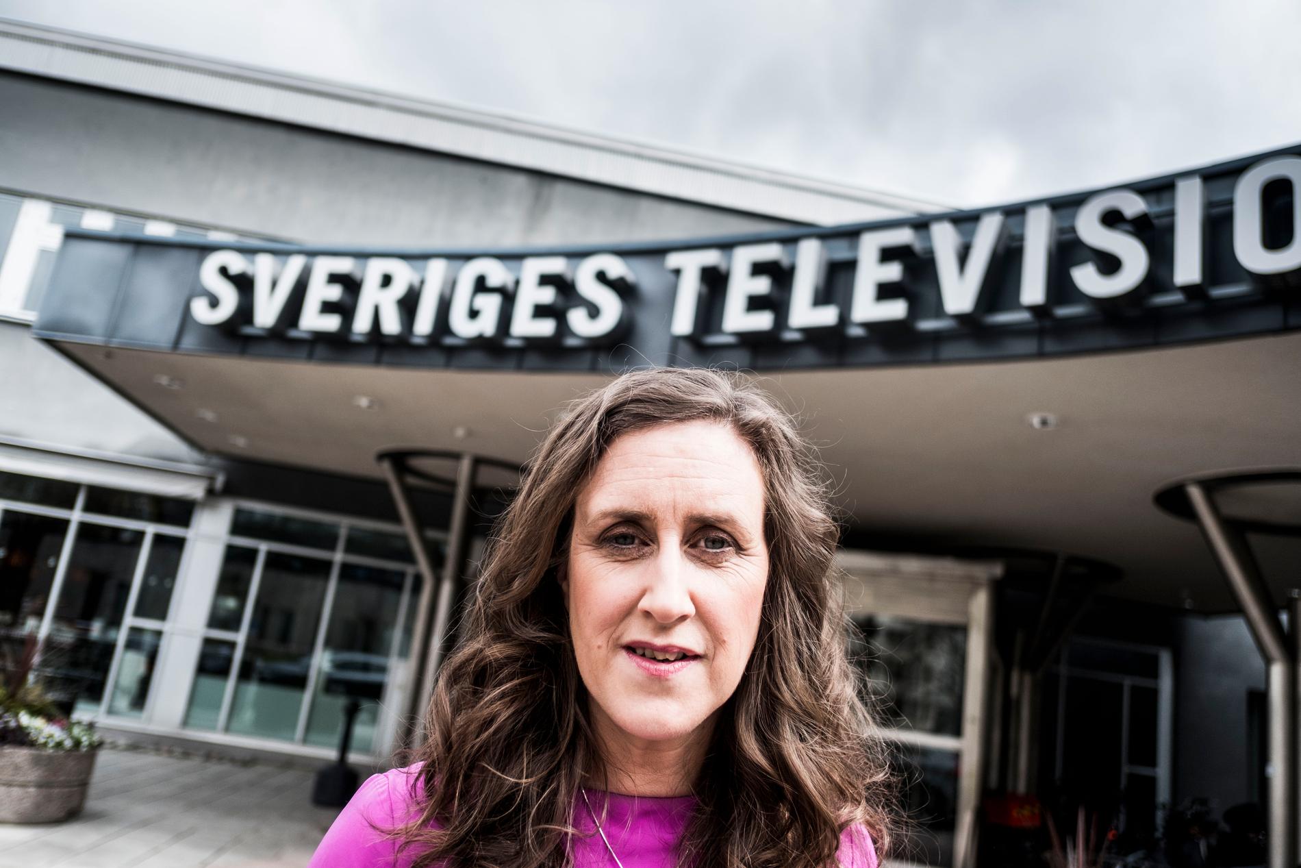 SVT-chefen Hanna Stjärne oroas över hot som riktas mot företagets anställda. Arkivbild.