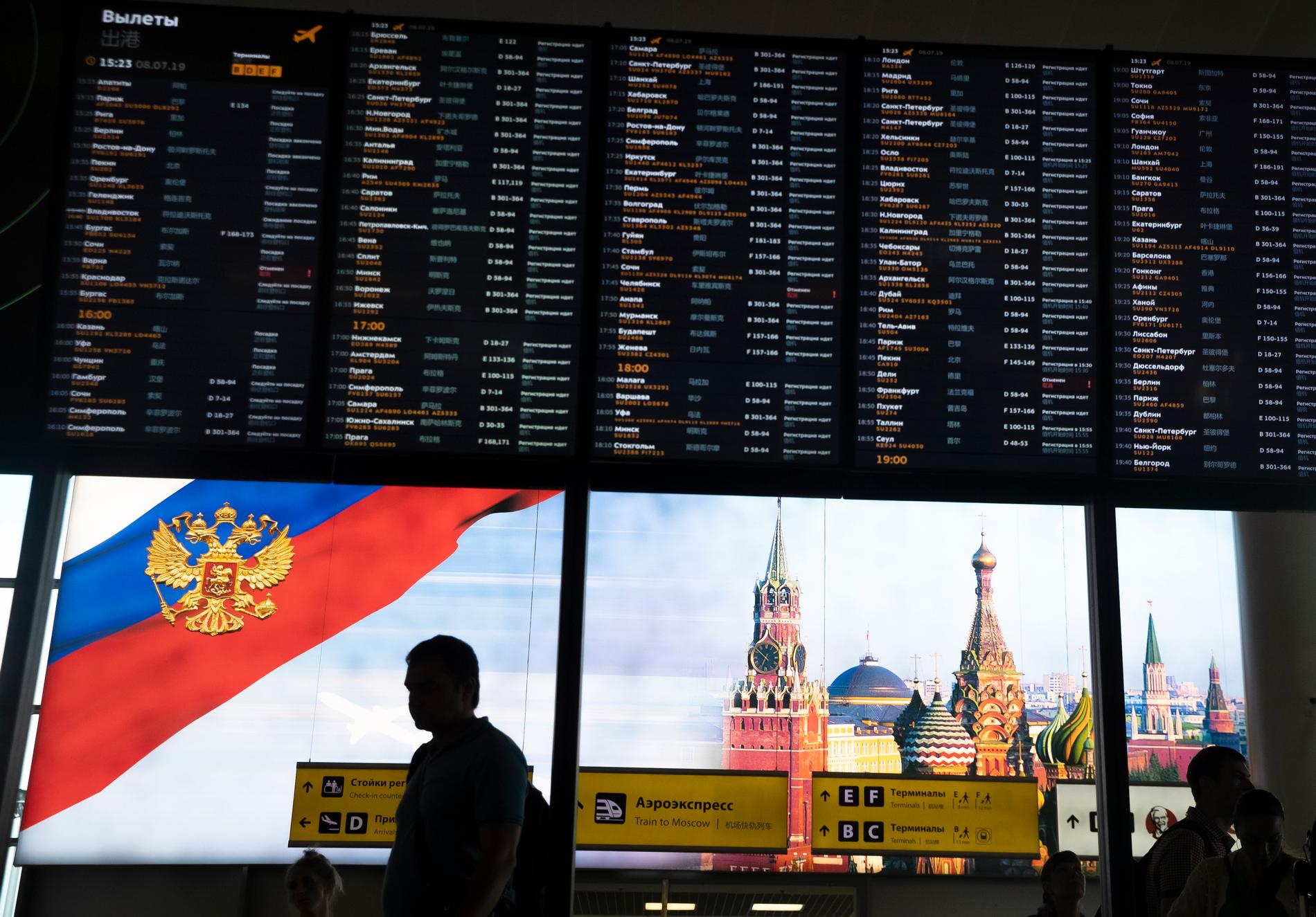 Måndagen den 8 juli trädde det ryska förbudet mot direktflyg till Georgien i kraft.