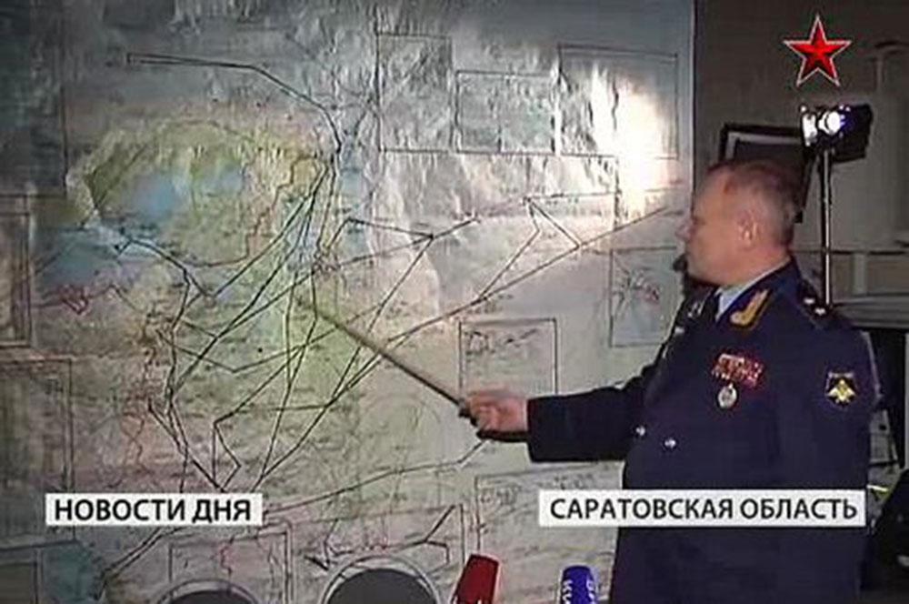 Ryska försvaret visat upp beredskapsövningen i tv.