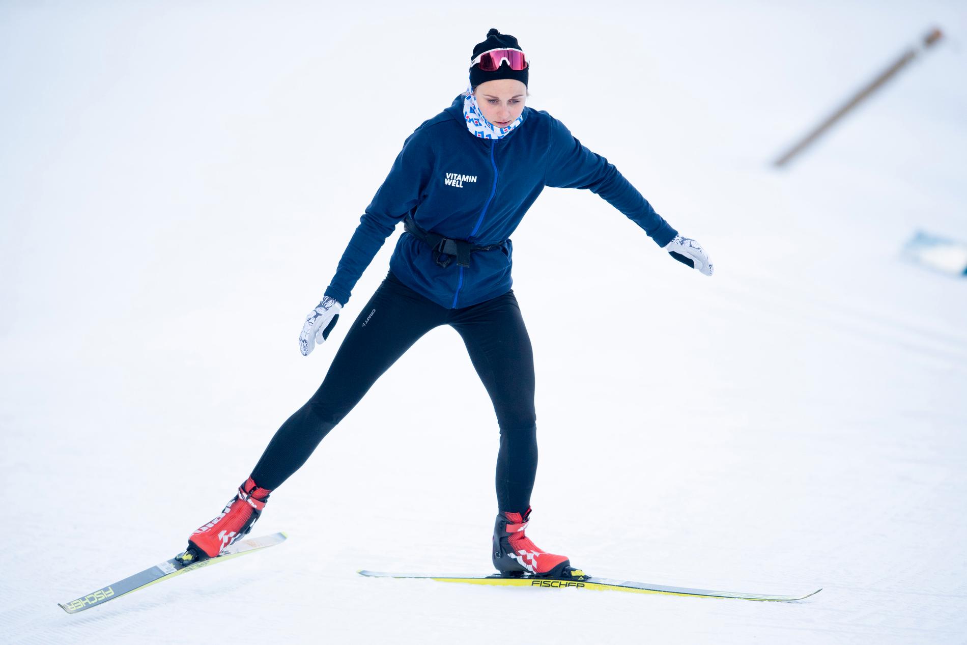 Stina Nilsson tränar i Östersund