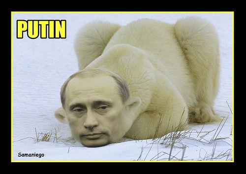 Ytterligare en Putin-karikatyr på Aleksej Moskalevs hemsida.