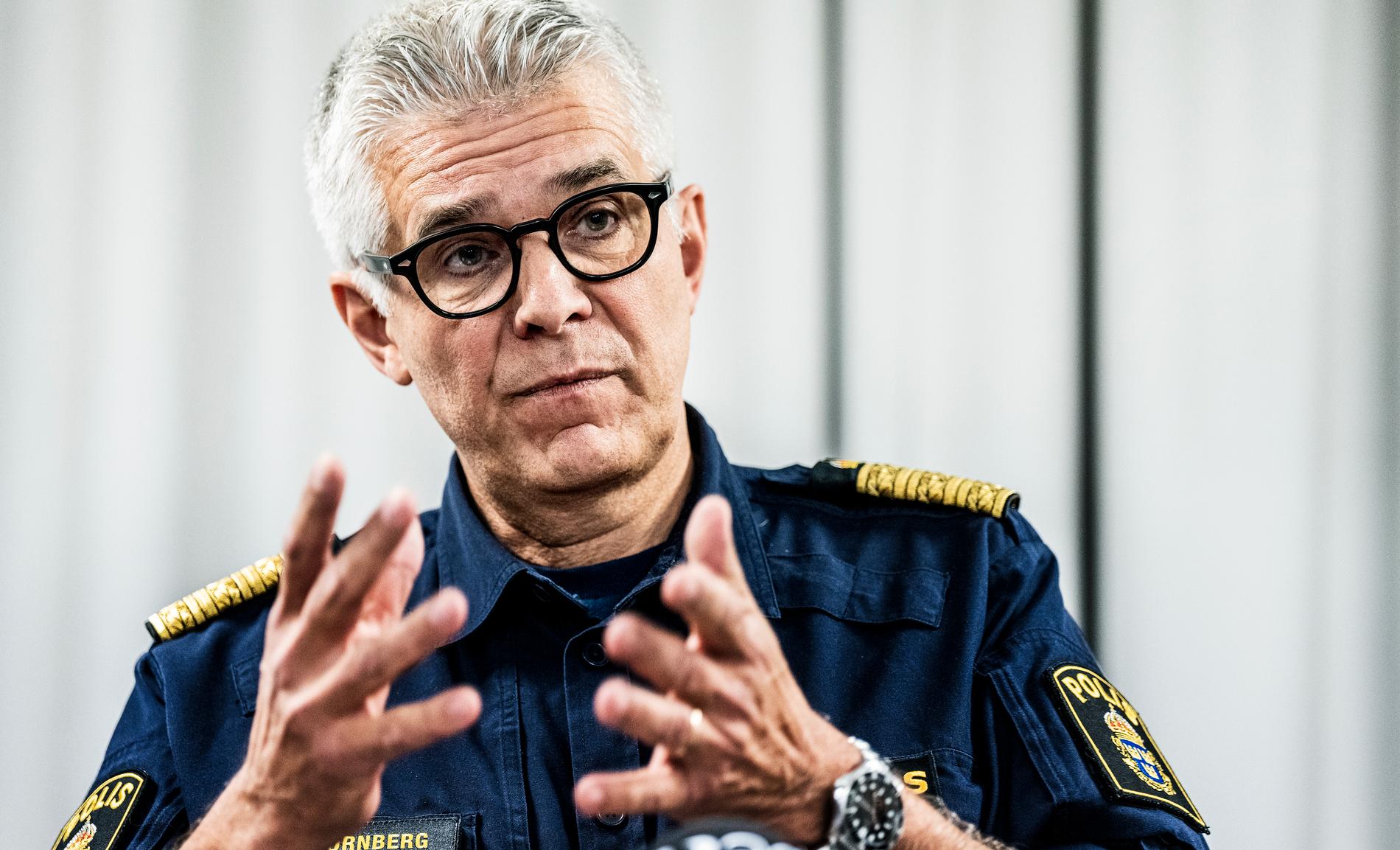  Rikspolischef Anders Thornberg.