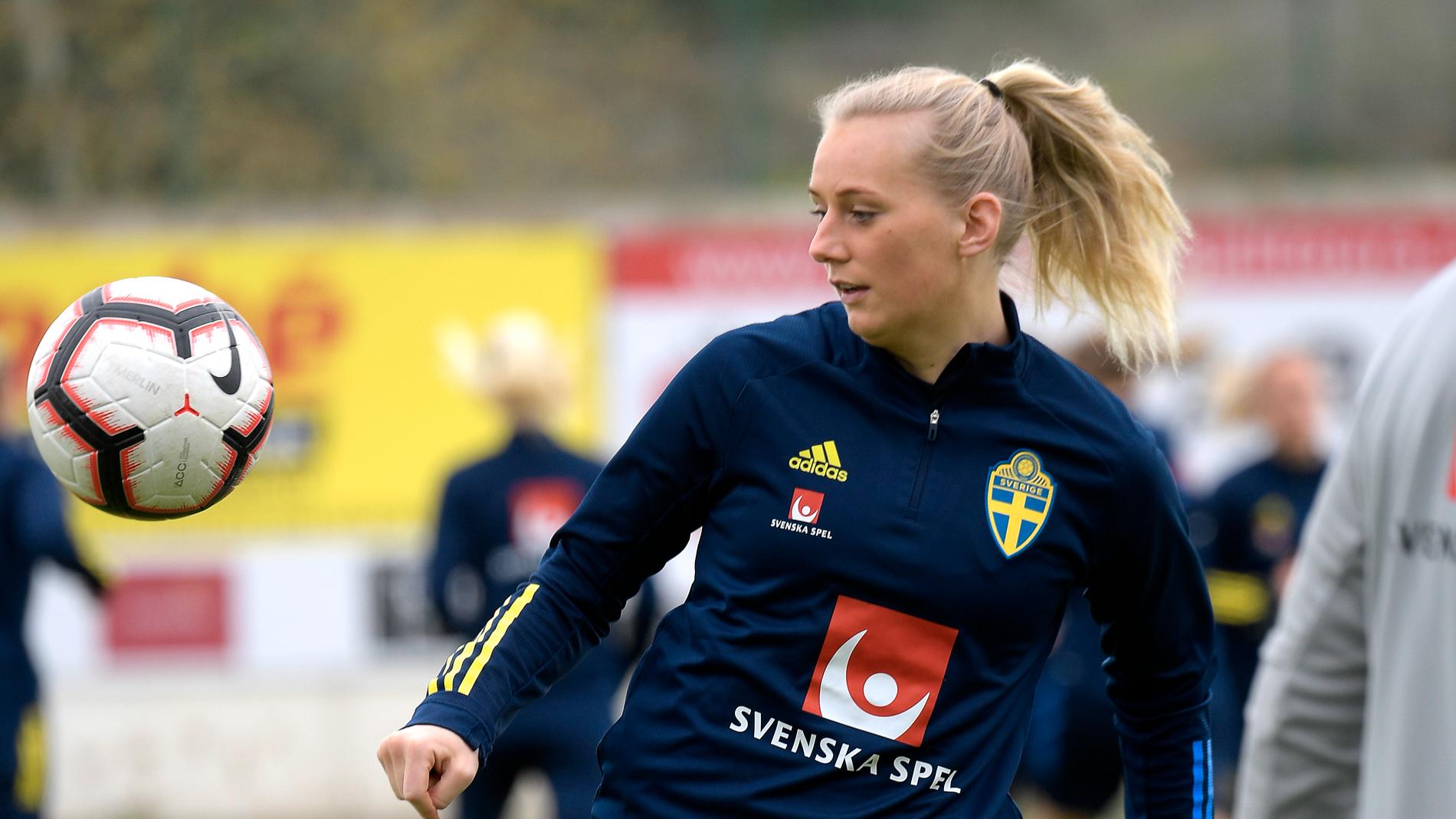 Stina Blackstenius gjorde matchavgörande 2–1 för Sverige i VM-kvartsfinalen mot Tyskland förra sommaren. I dag möts länderna för första gången sedan dess.
