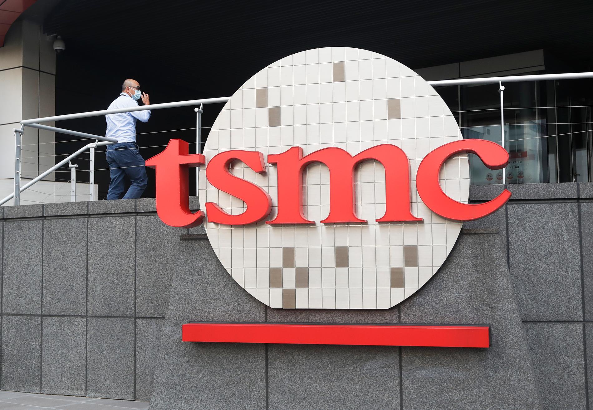 TSMC är världens största kontraktstillverkare av halvledare. Arkivbild.