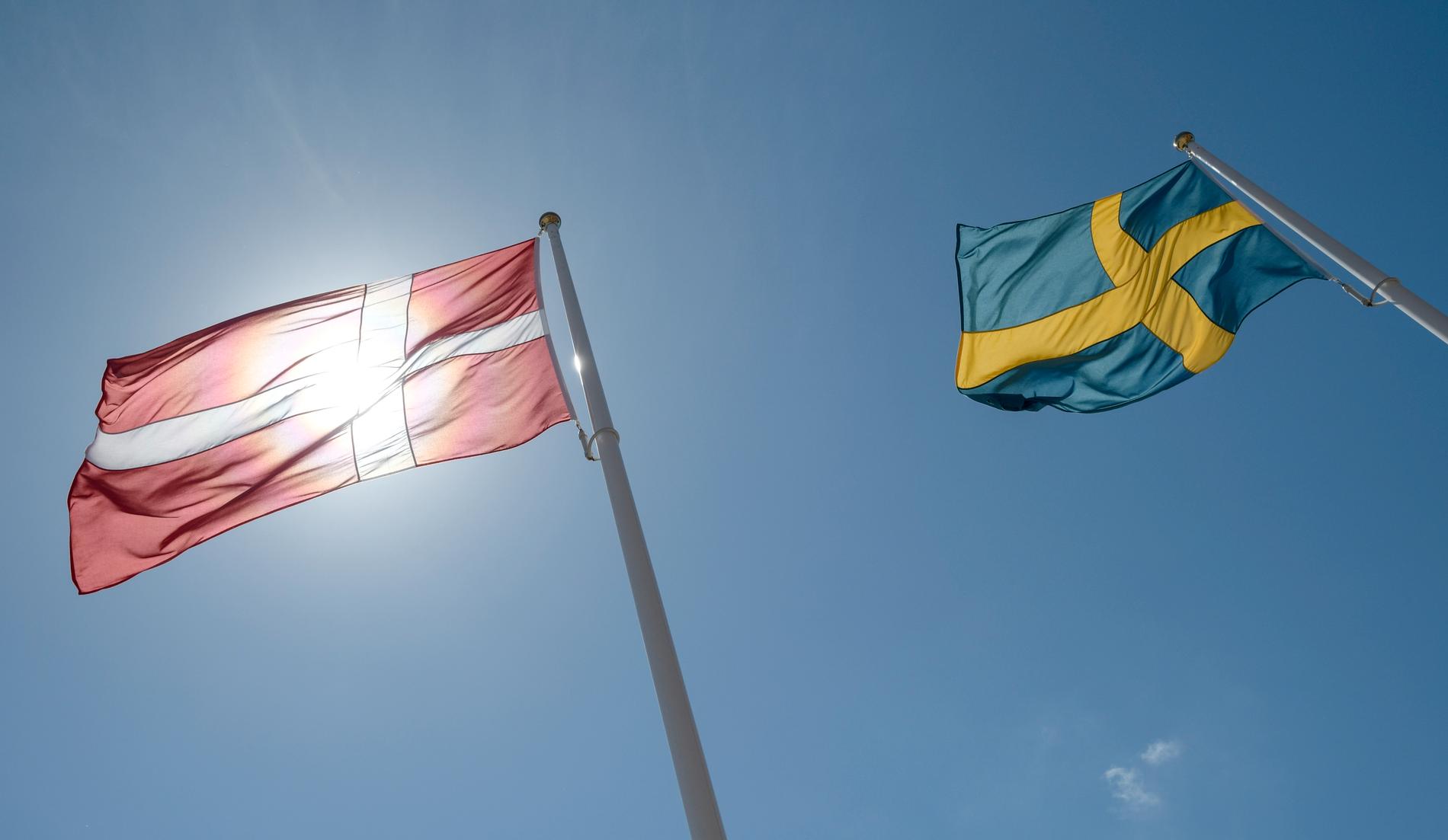 Så nära varandra – men kanske ändå långt ifrån? Danskarnas bild av Sverige har snabbt förändrats, enligt en tidigare undersökning från Svenska institutet. Arkivbild.