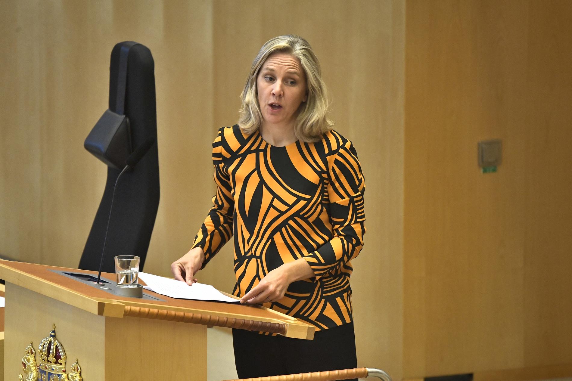 Karolina Skog kan tänka sig att bli nytt språkrör för Miljöpartiet. Arkivbild.