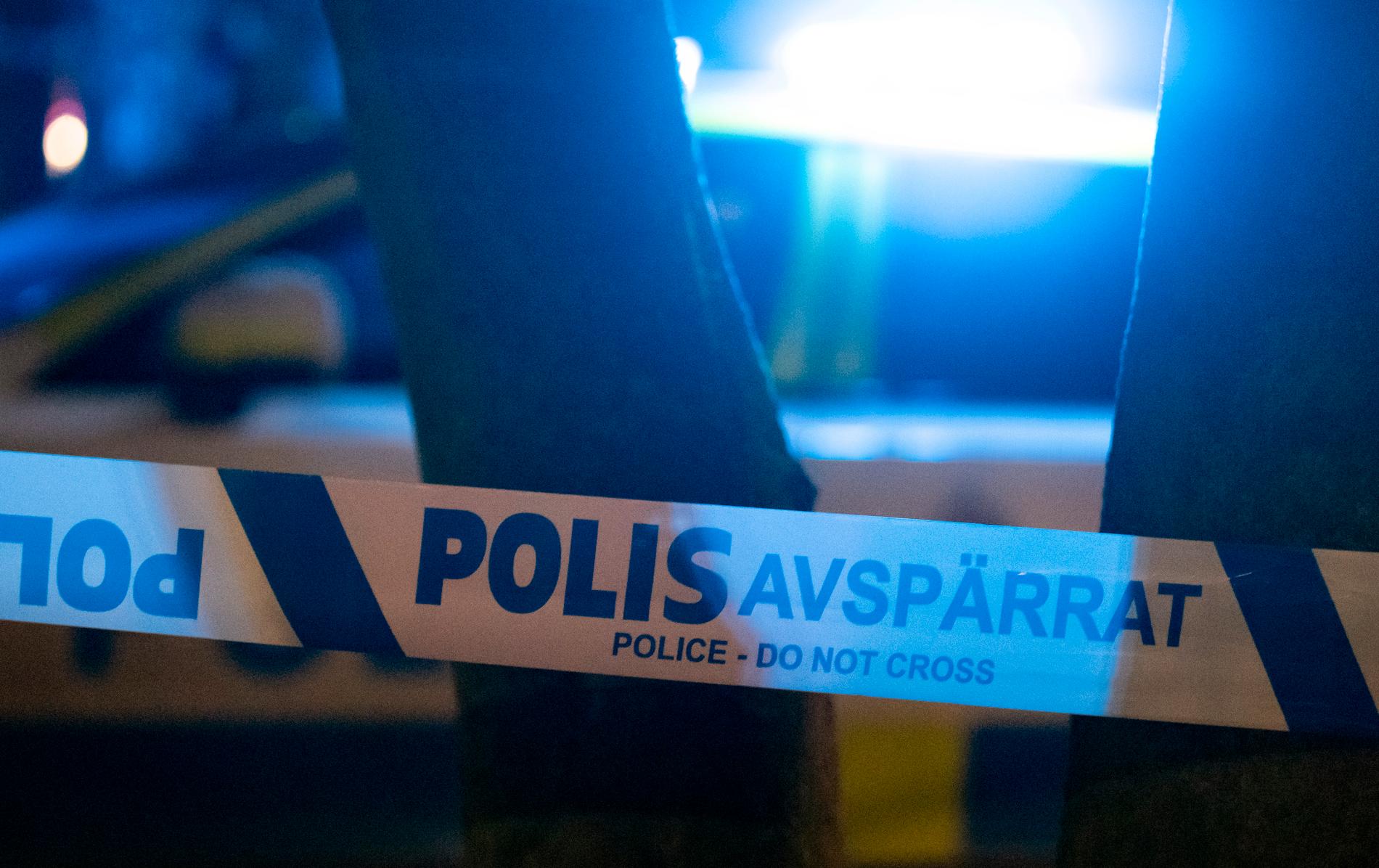 En man i övre tonåren har blivit skjuten i benet i Gävle. Arkivbild.