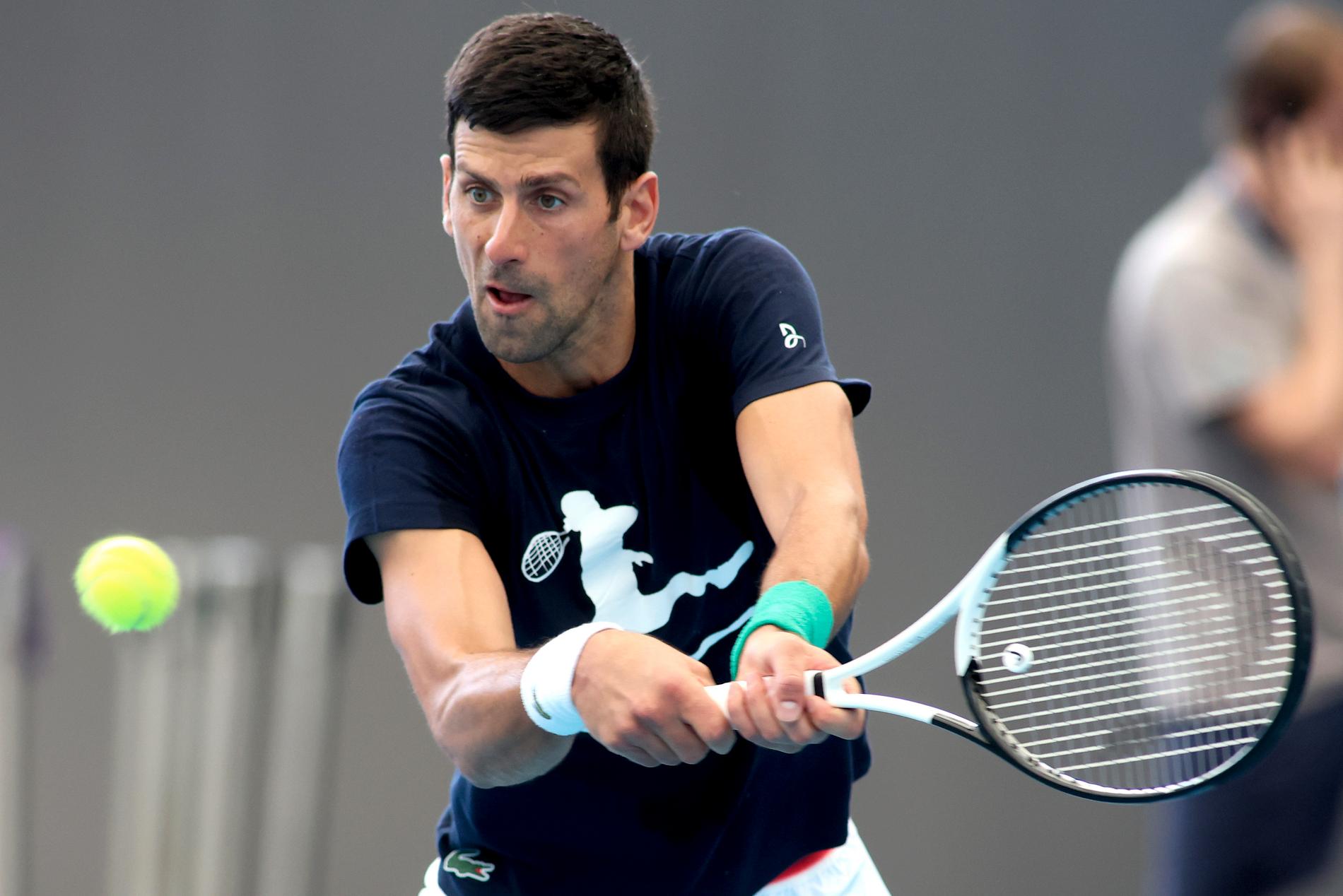 Novak Djokovic är tillbaka i Australien – ett knappt år efter att han deporterades.