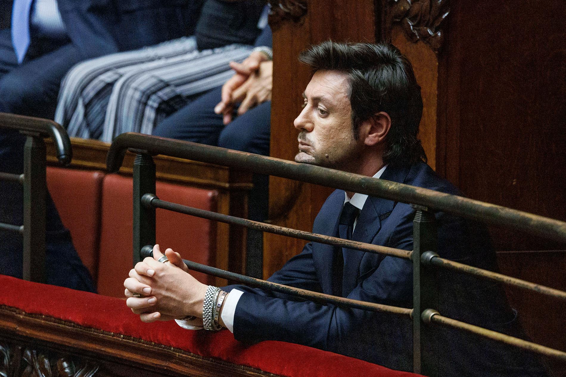 Andrea Giambruno, italienska premiärministerns sambo.