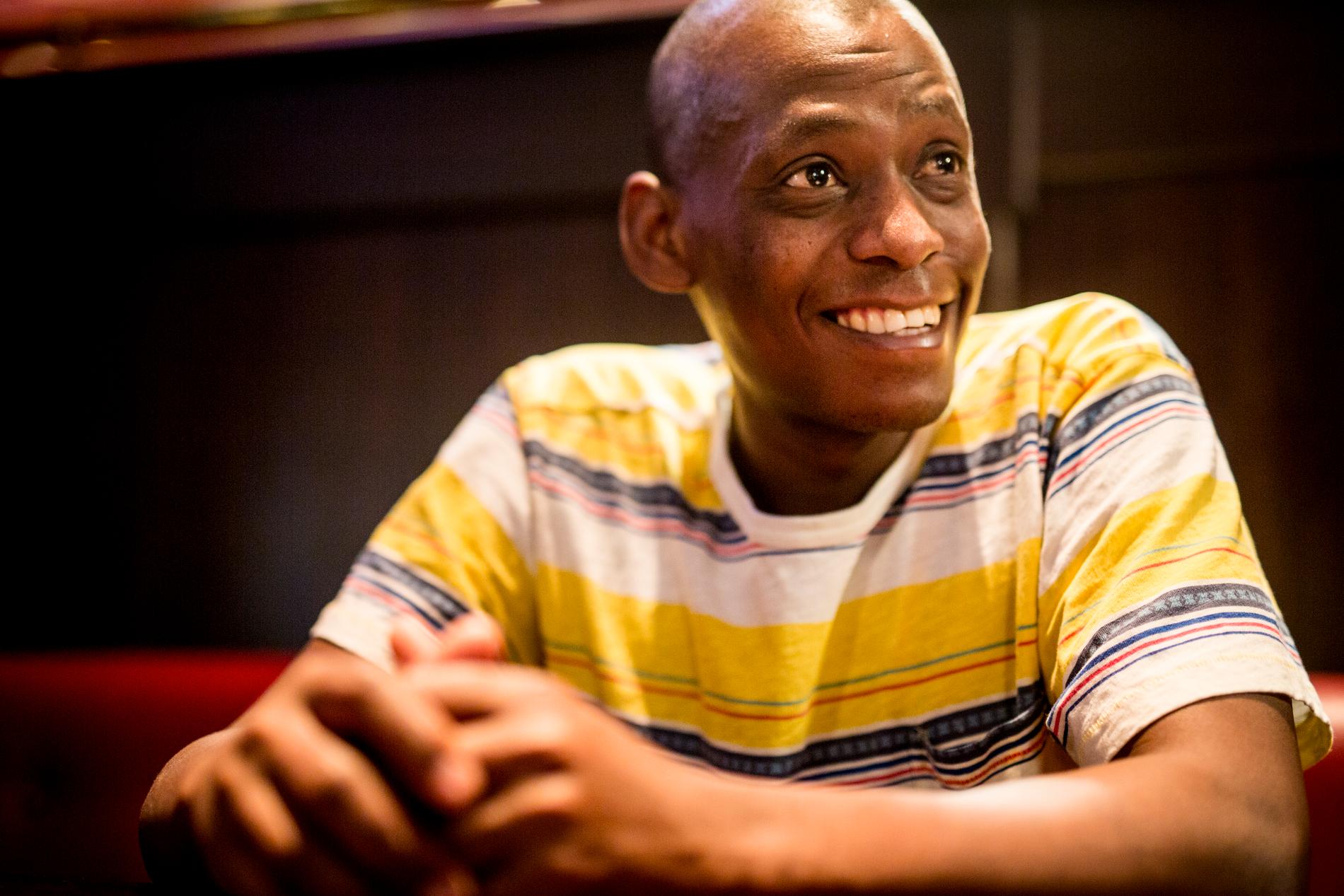 Isaac Kisozi flydde från Uganda. – Jobbet ger frihet, frihet att börja ett nytt liv