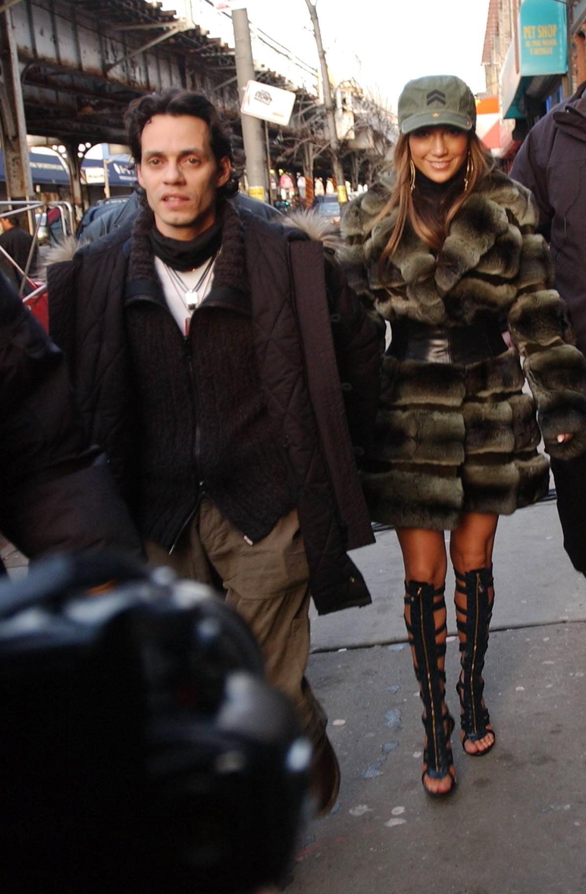 Marc Anthony och Jennifer Lopez.