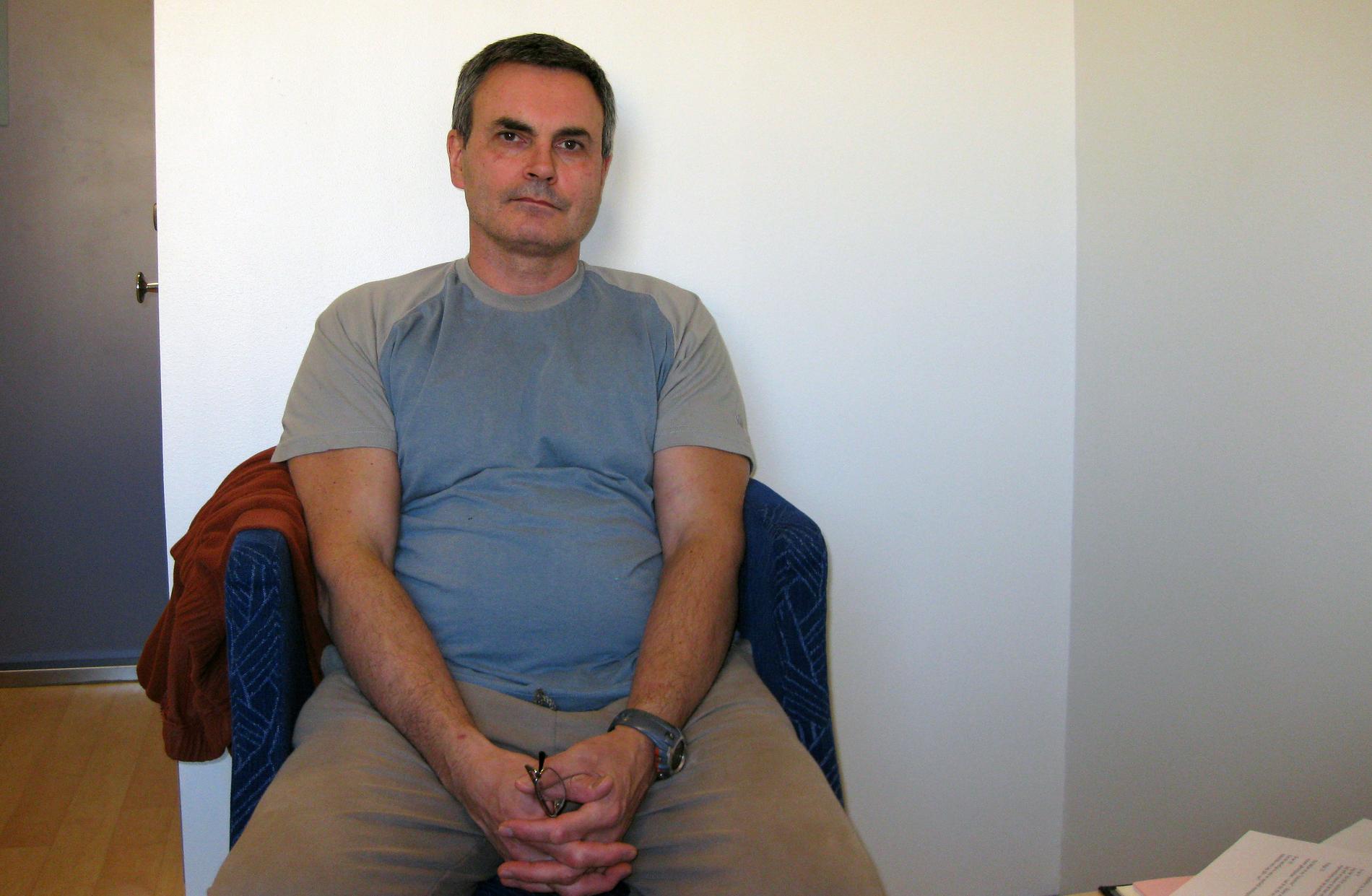 John Ausonius i fängelset år 2010.