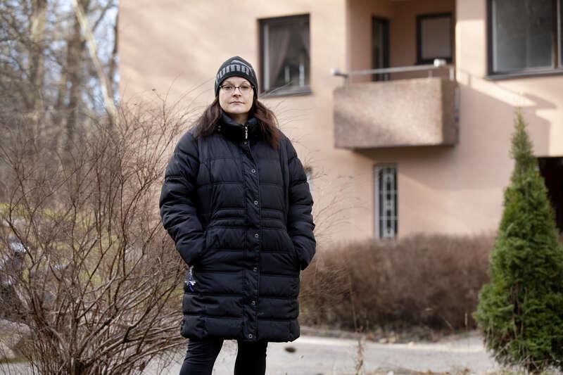 Johanna Söderberg, 42, är en av de kvinnor som blivit trakasserad av ”David Tobias”.