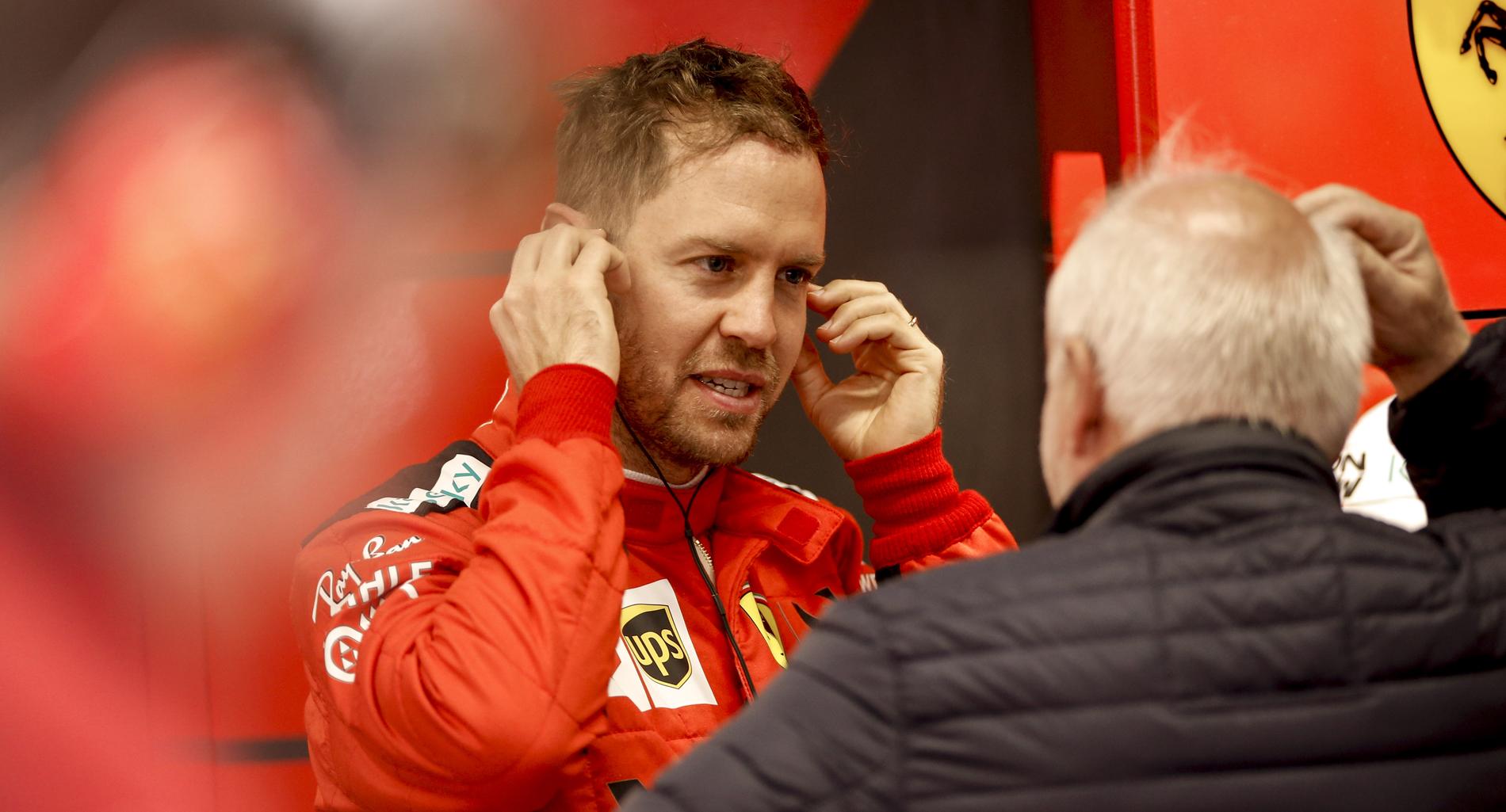 Ferraris Sebastian Vettel