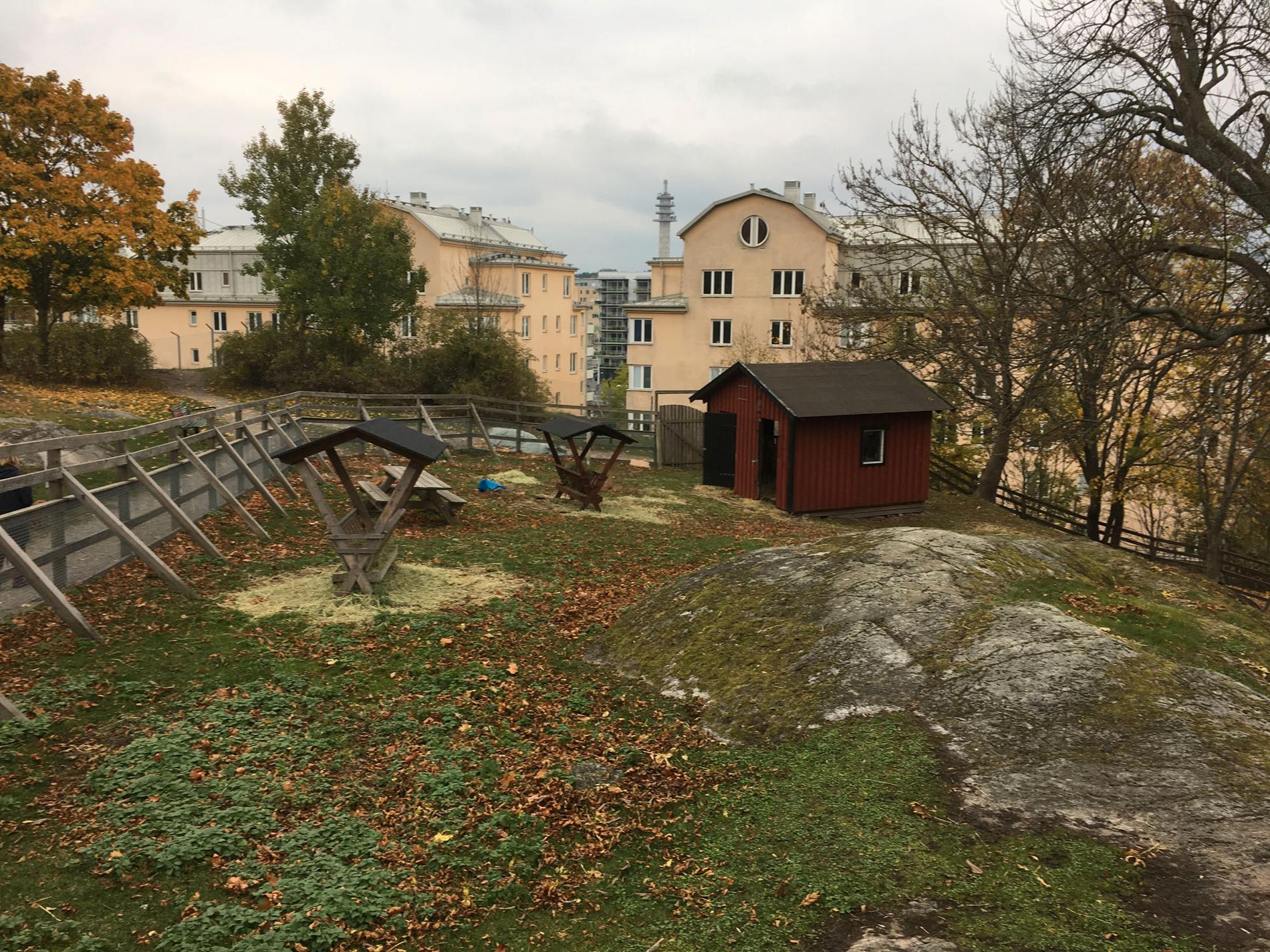 Stora Blecktornsparken på Södermalm i Stockholm.