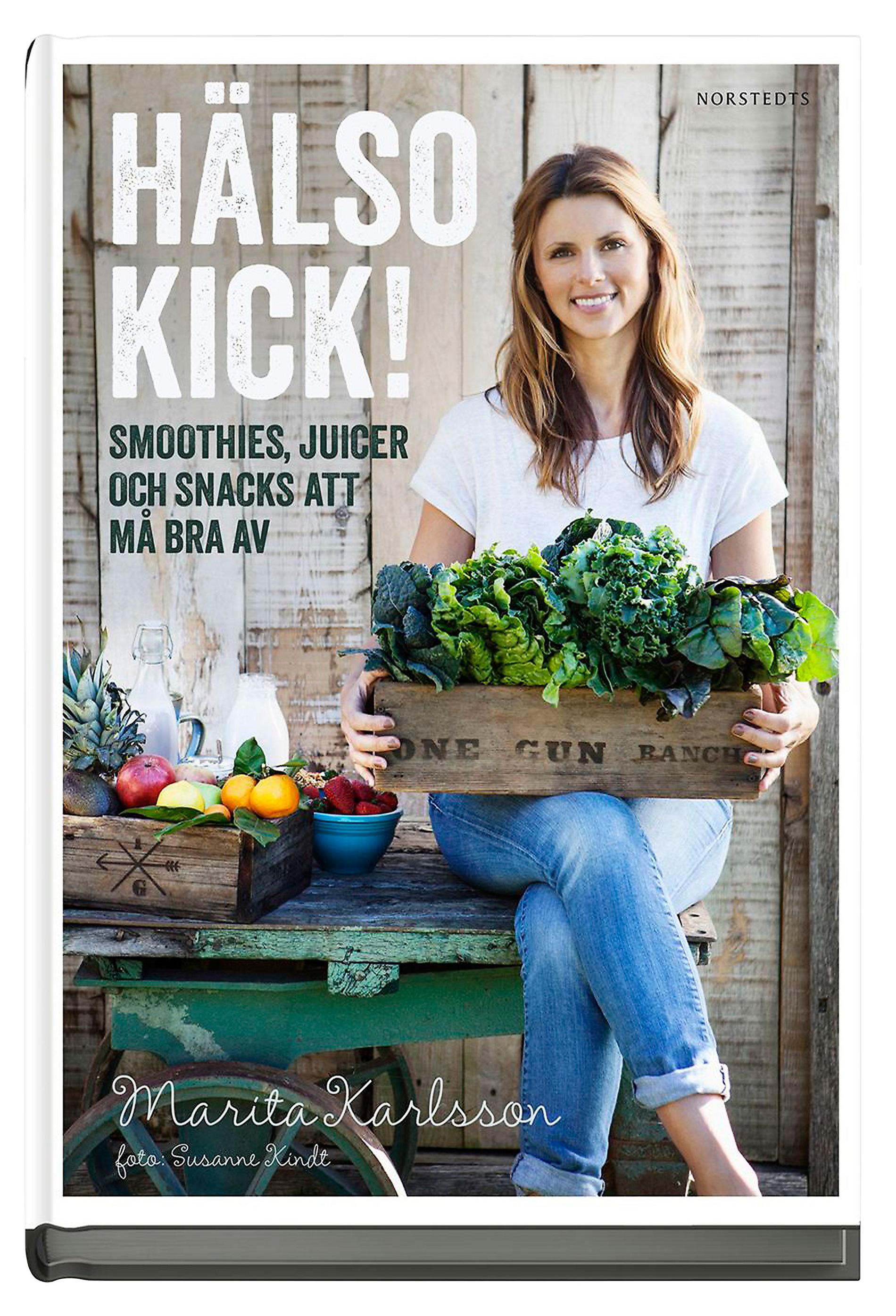 Boktips! Marita Karlsons nya bok ”Hälsokick” (168 kronor, Bokus.com) är full med goda och rena recept.