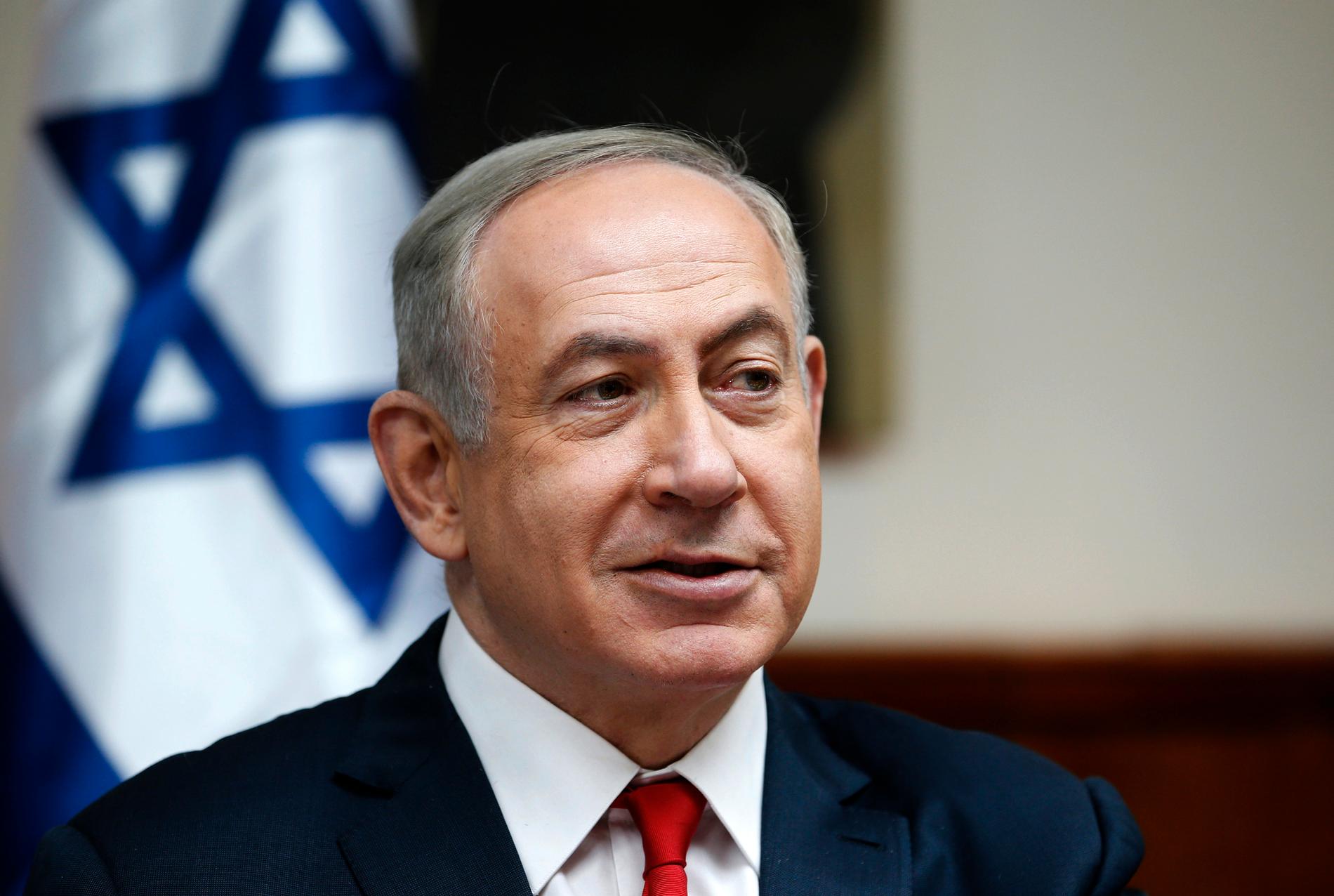 Israels premiärminister Benjamin Netanyahu lovar att inga bosättningar ska avvecklas. Arkivbild.