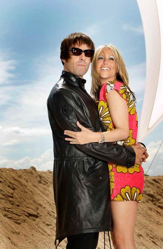 Liam Gallagher med Nicole Appelton