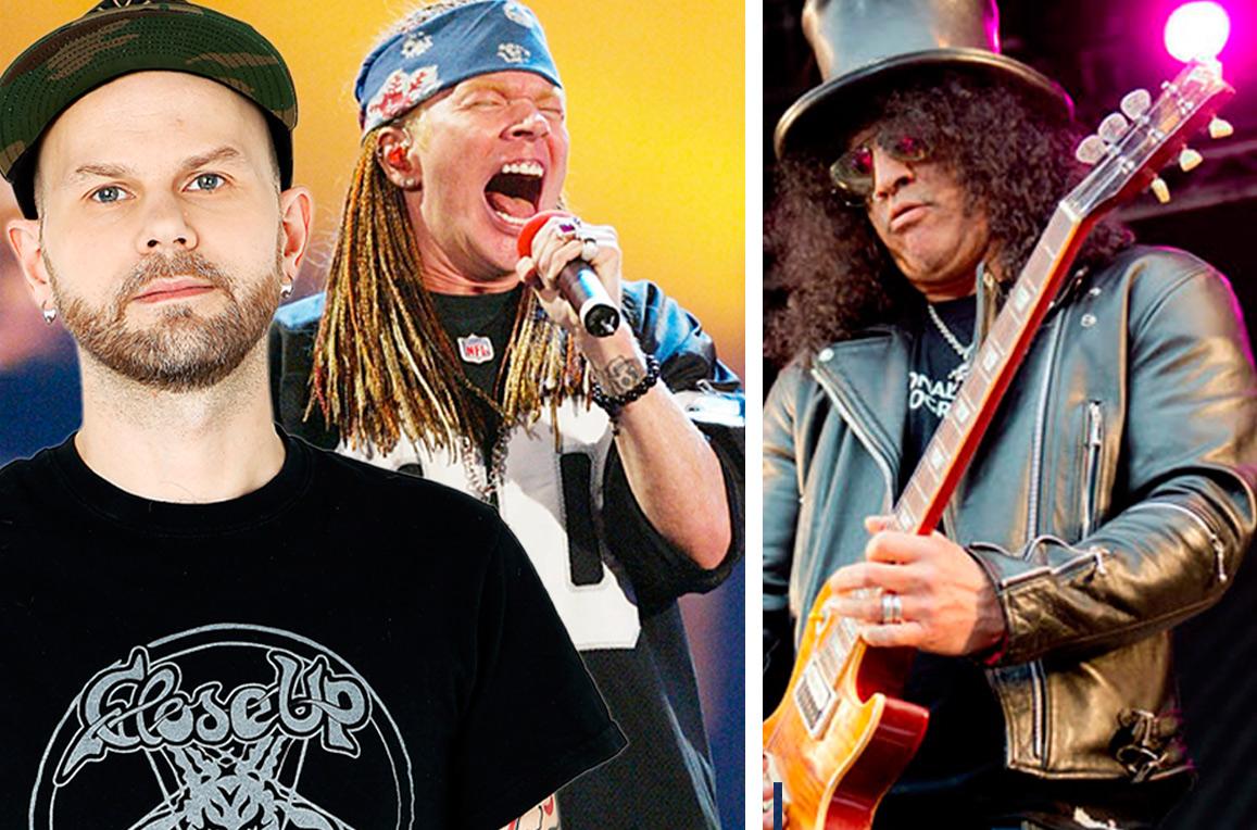 ”Det handlar om att låta pengarna strömma in i aktiebolaget Guns N’ Roses”, skriver Mattias Kling