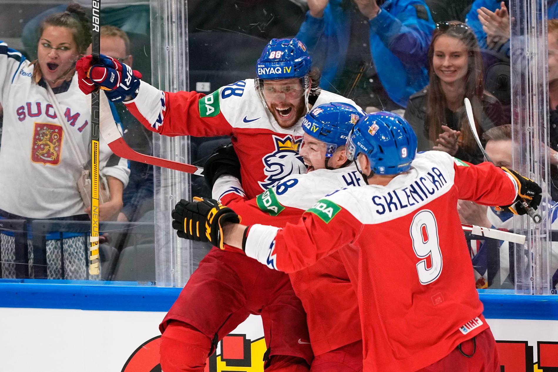 Tjeckien knep bronset i ishockey-VM efter seger med 8–4 mot USA.