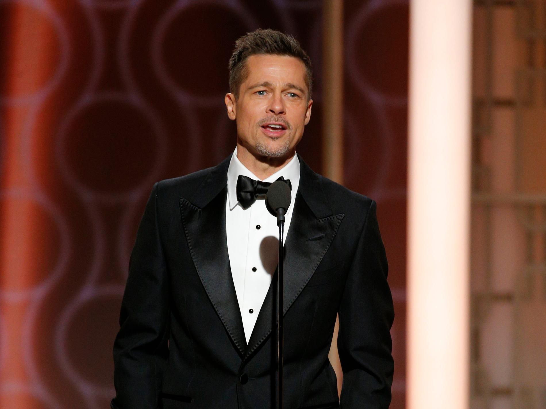 Brad Pitt gjorde ett bejublat framträdande på Golden Globe