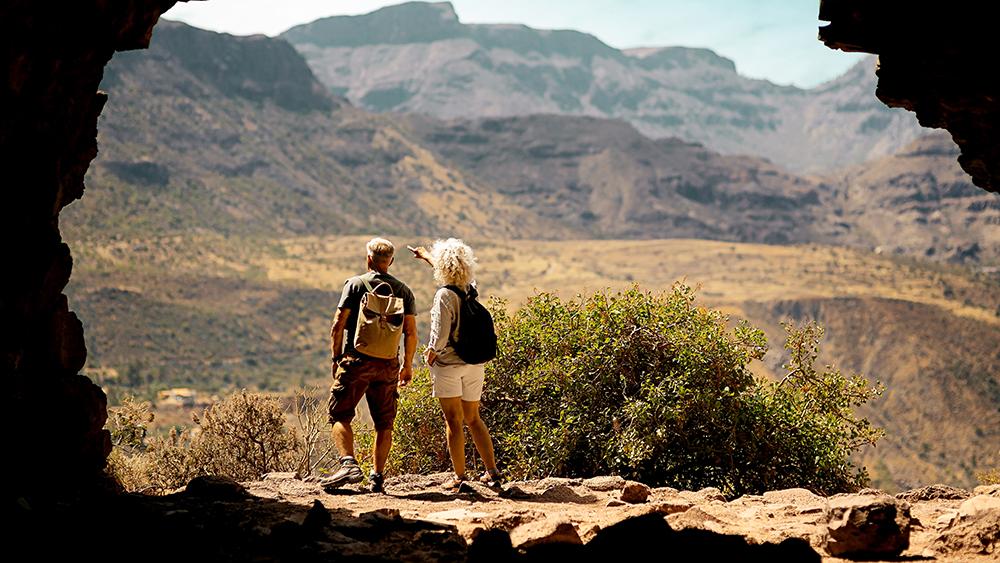 På Gran Canaria finns flera vackra vandringsleder där du kan njuta av det dramatiska landskapet.