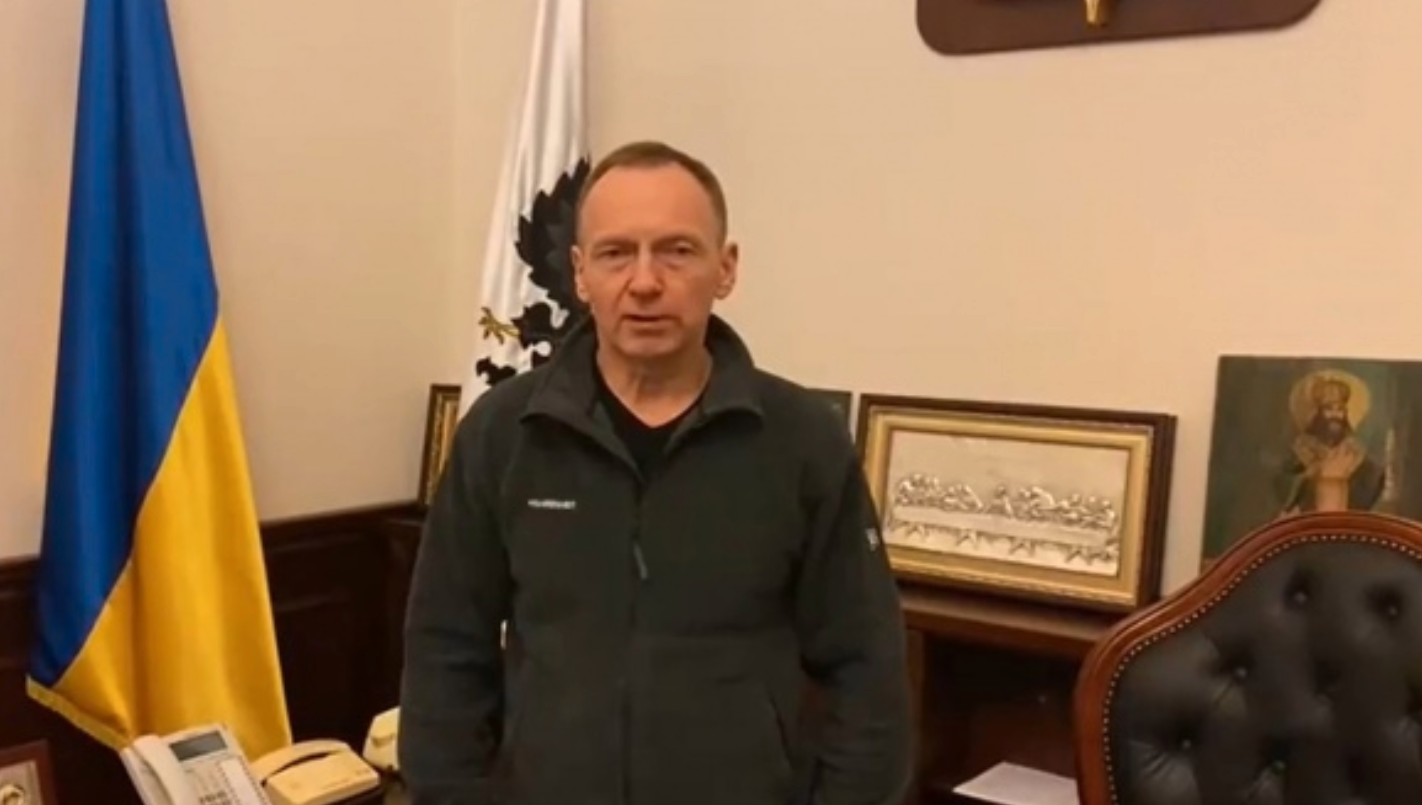 Borgmästaren Vladyslav Atroshenko.