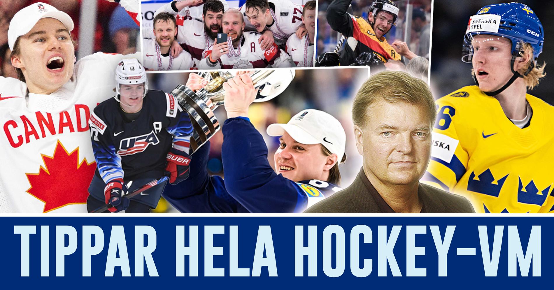 Tippar hela hockey-VM: ”Hoppas att jag har fel”