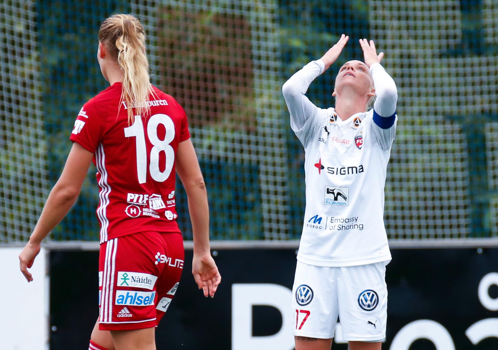 När får Rosengårds Caroline Seger spela allsvensk fotboll igen? Arkivbild.