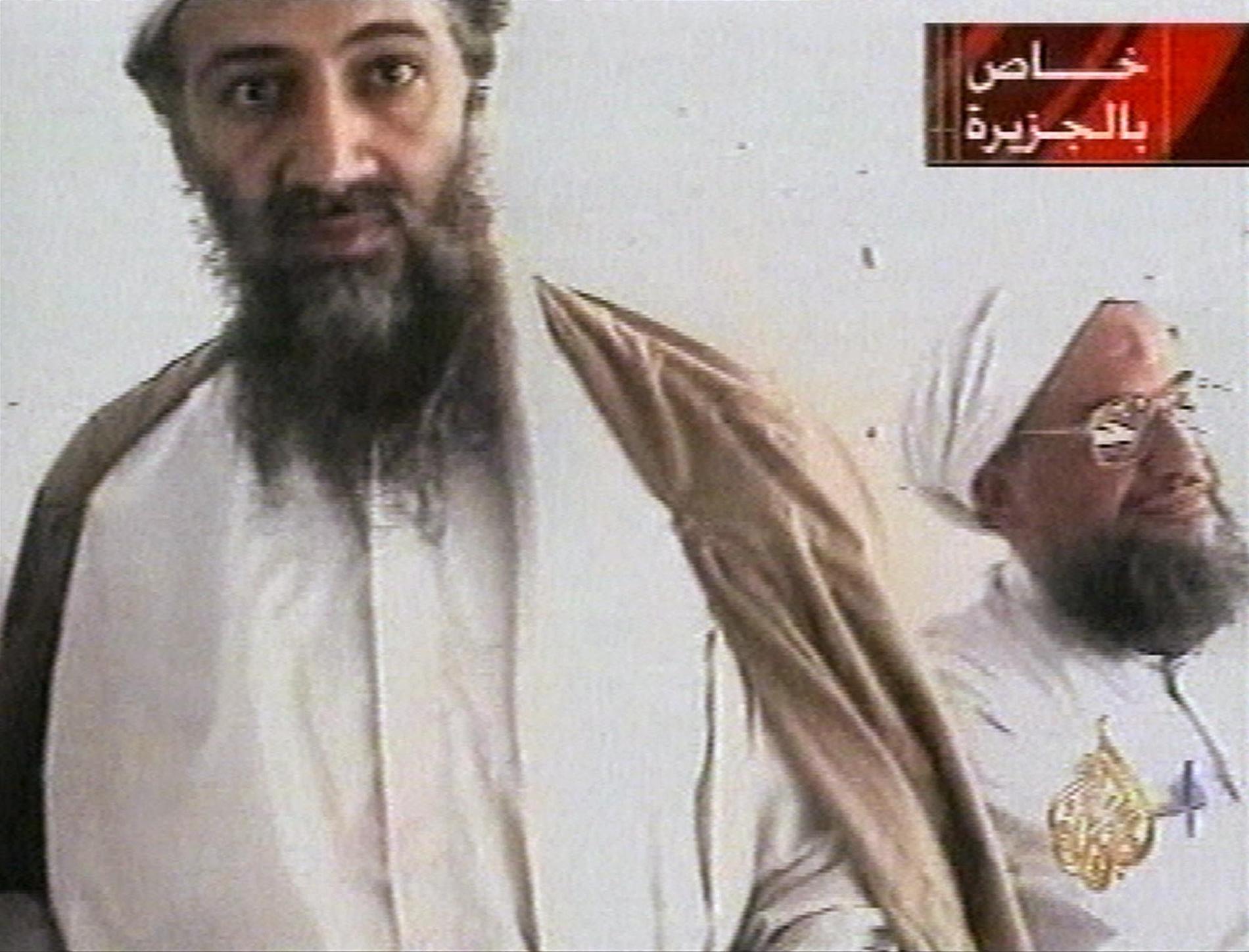 Usama bin Ladin och Ayman al-Zawahiri.