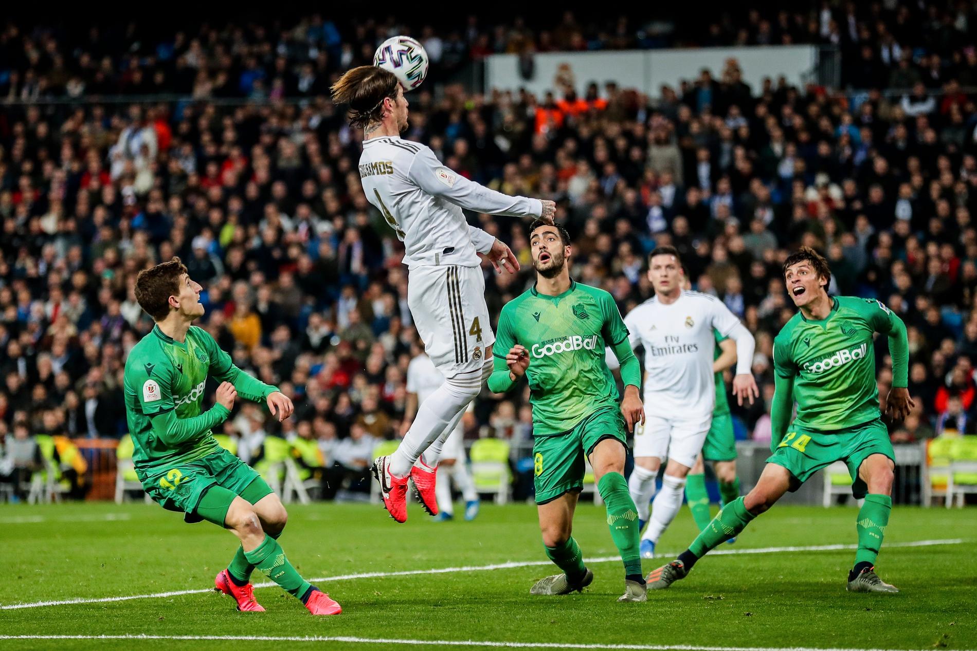 Spelbolaget Kindred som bland annat har spel på fotbollsmatcher har presenterat bokslut. På bilden Real Madrids Sergio Ramos i en match mot Real Sociedad förra veckan.