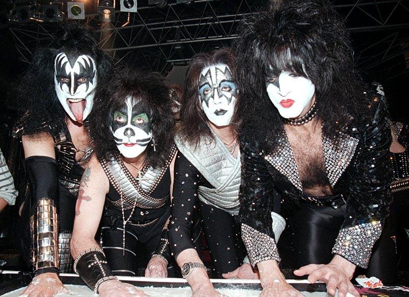 Kiss: Gene Simmons, Peter Criss, Ace Frehley och Paul Stanley.