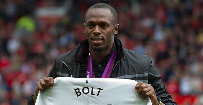 Bolt har inte hymlat med sin kärlek till Manchester United