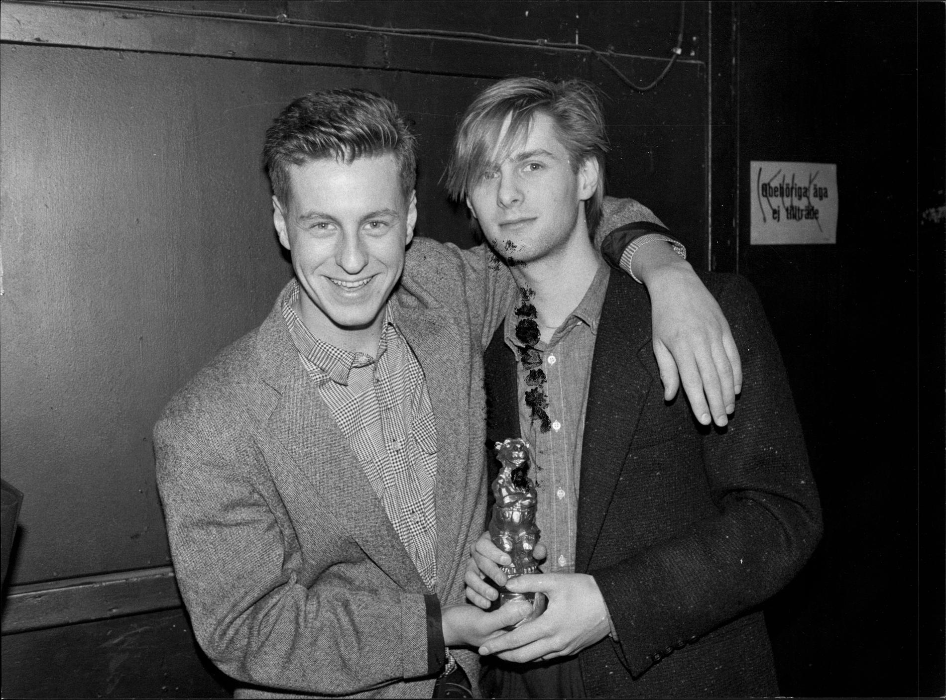 Mauro Scocco och Johan Ekelund var duon Ratata på 80-talet. 1985 vann de Aftonbladets musikpris Rockbjörnen för bästa grupp. 