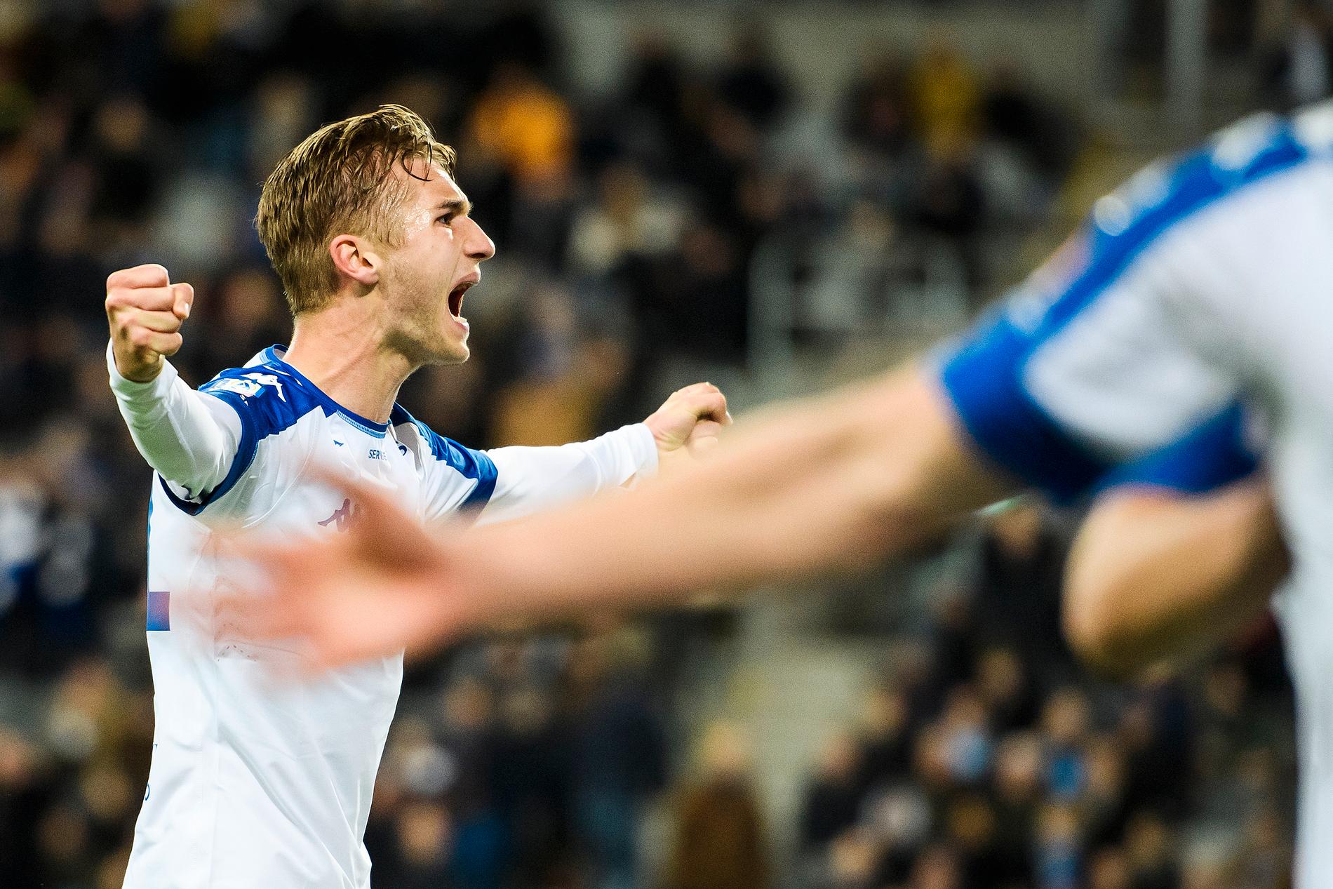 Försäljningen av bland andra Benjamin Nygren till Genk har gjort att IFK Göteborg kan redovisa en vinst för 2019 på 11,7 miljoner. Arkivbild.
