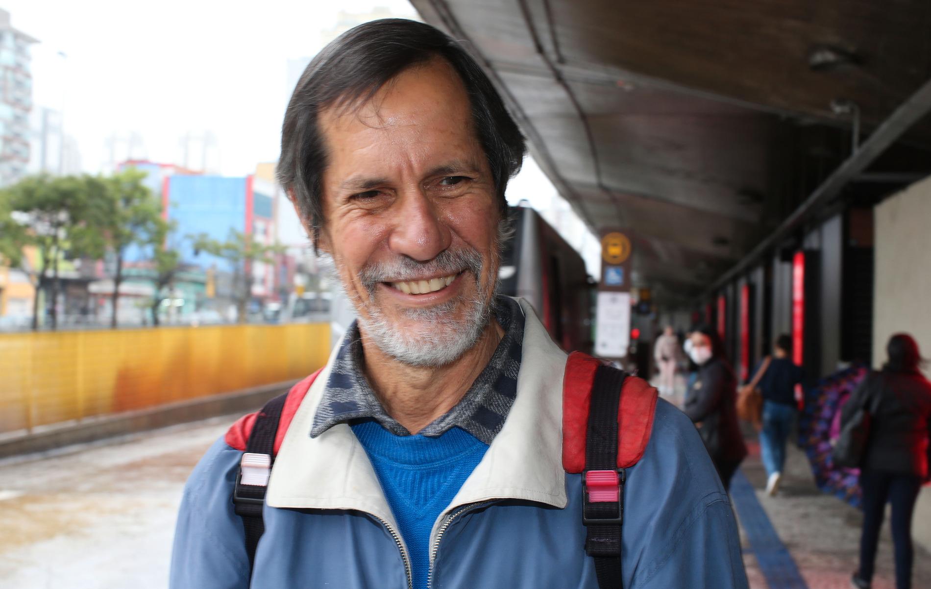 Eduardo Jorge, 72, hade gärna sett att klimatet fick en högre prioritet. 
