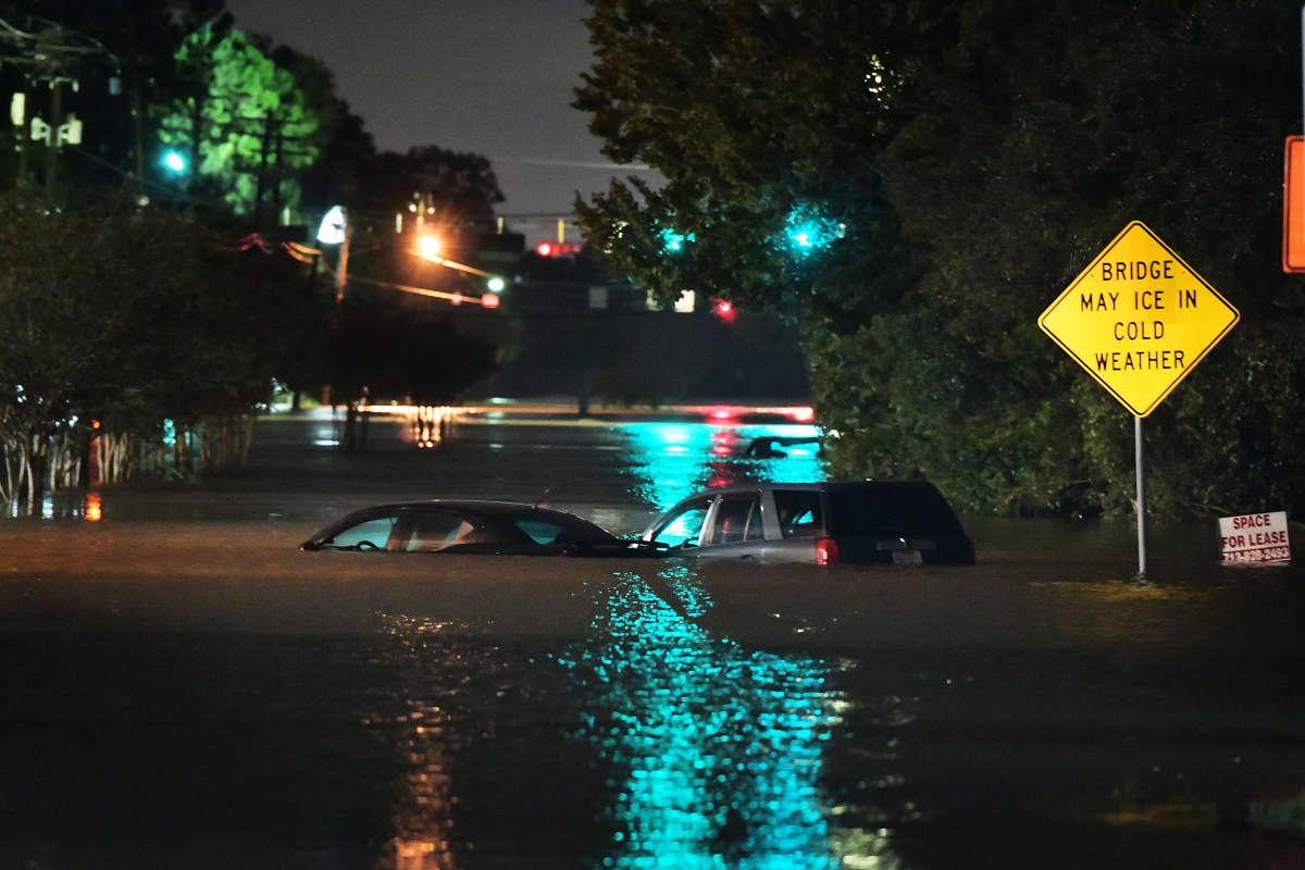 Översvämningar i Texas.