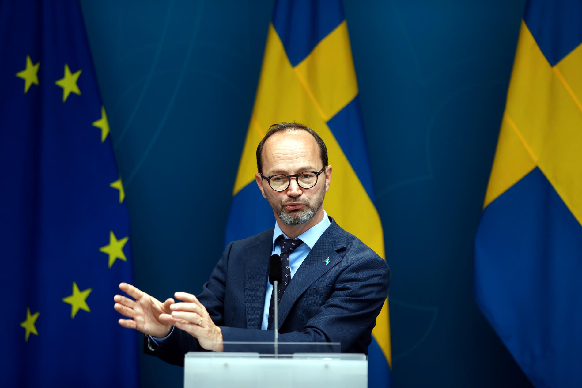 Tomas Eneroth är infrastrukturminister i Löfvens regering.