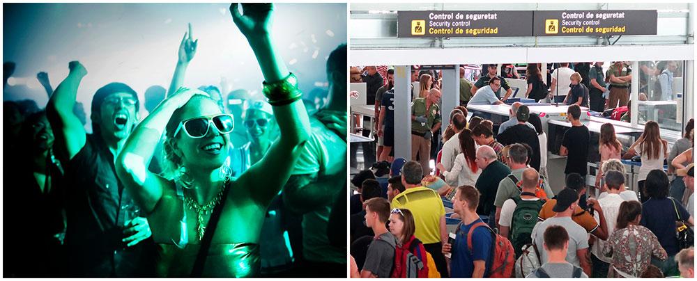 Spanska myndigheter kräver striktare regler för alkoholförsäljning på flyg och flygplatser. 