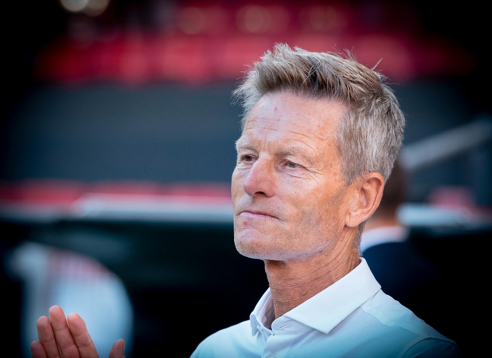 Det danska laget, med förbundskapten Lars Søndergaard i spetsen, har inte infört nya coronaregler. Arkivbild.