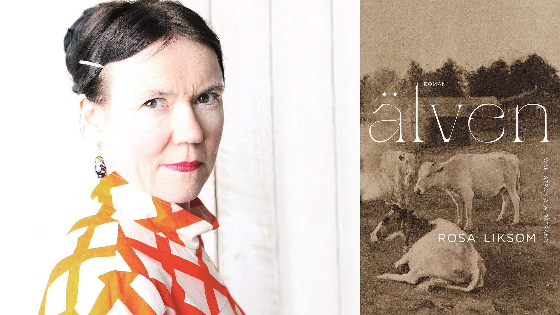 Rosa Liksom, pseudonym för Anni Ylävaara (född 1958), är en av Finlands största kulturpersonligheter, verksam som konstnär, författare, dramatiker och seriemakare. 2011 mottog hon Finlandiapriset för ”Kupé nr 6”. Hon är nu aktuell med romanen ”Älven”.