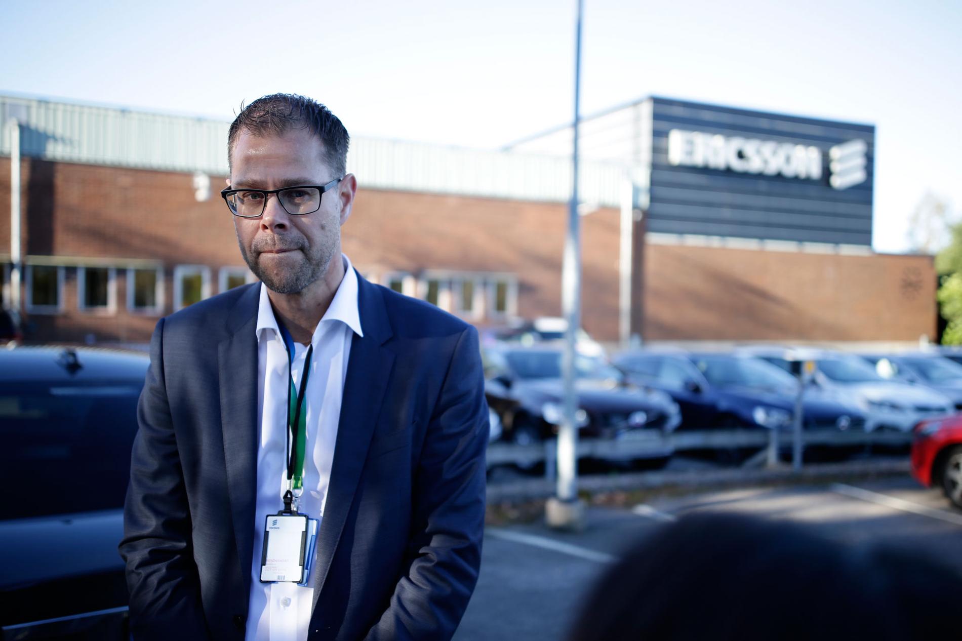 Jonas Ygeby, produktionsansvarig på Ericsson Global.
