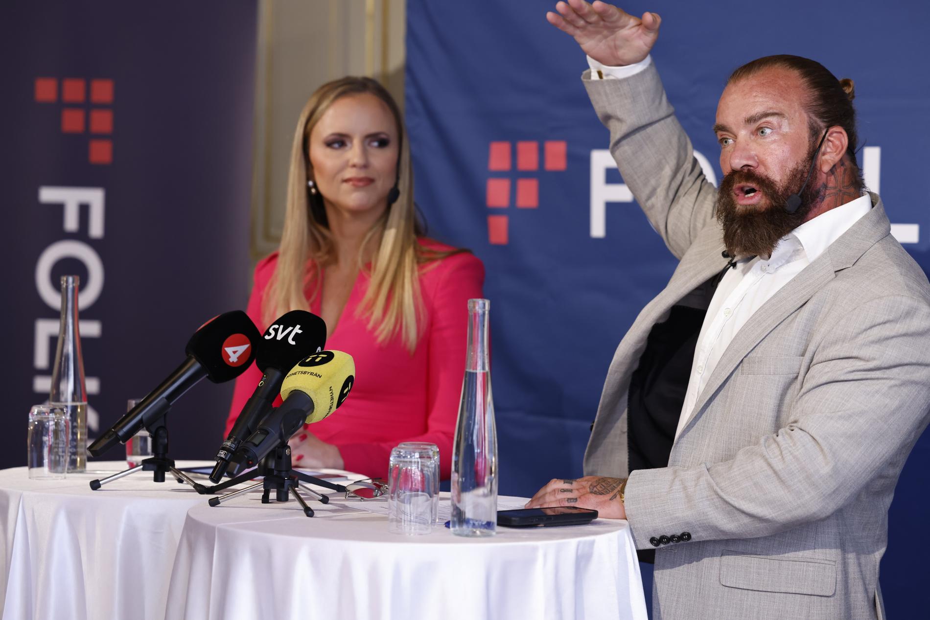 Jan Emanuels och Sara Skyttedals nya politiska projekt har väckt debatt på Sverigemötet.