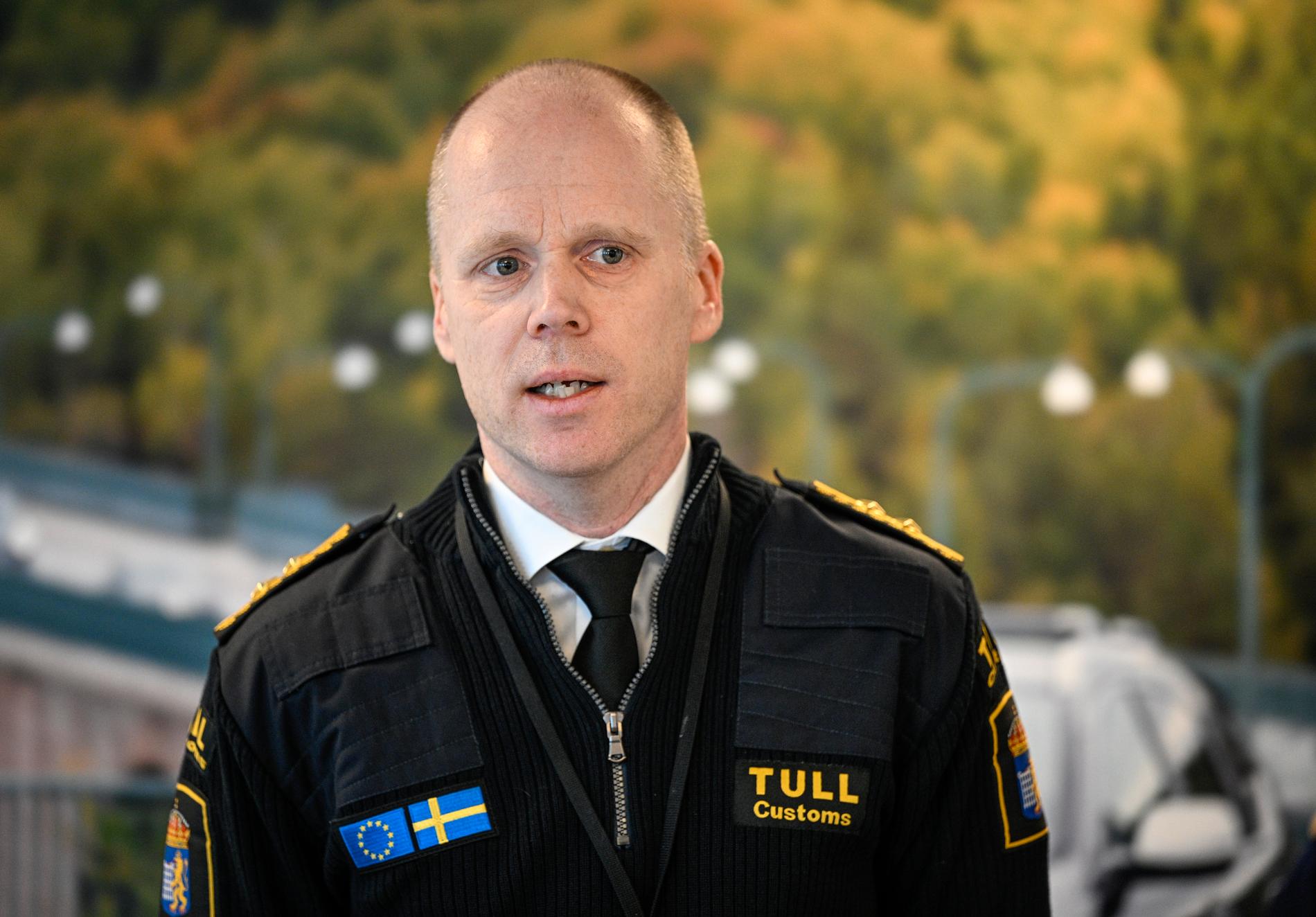 Stefan Granath, chef för Tullverkets kontrollavdelning.