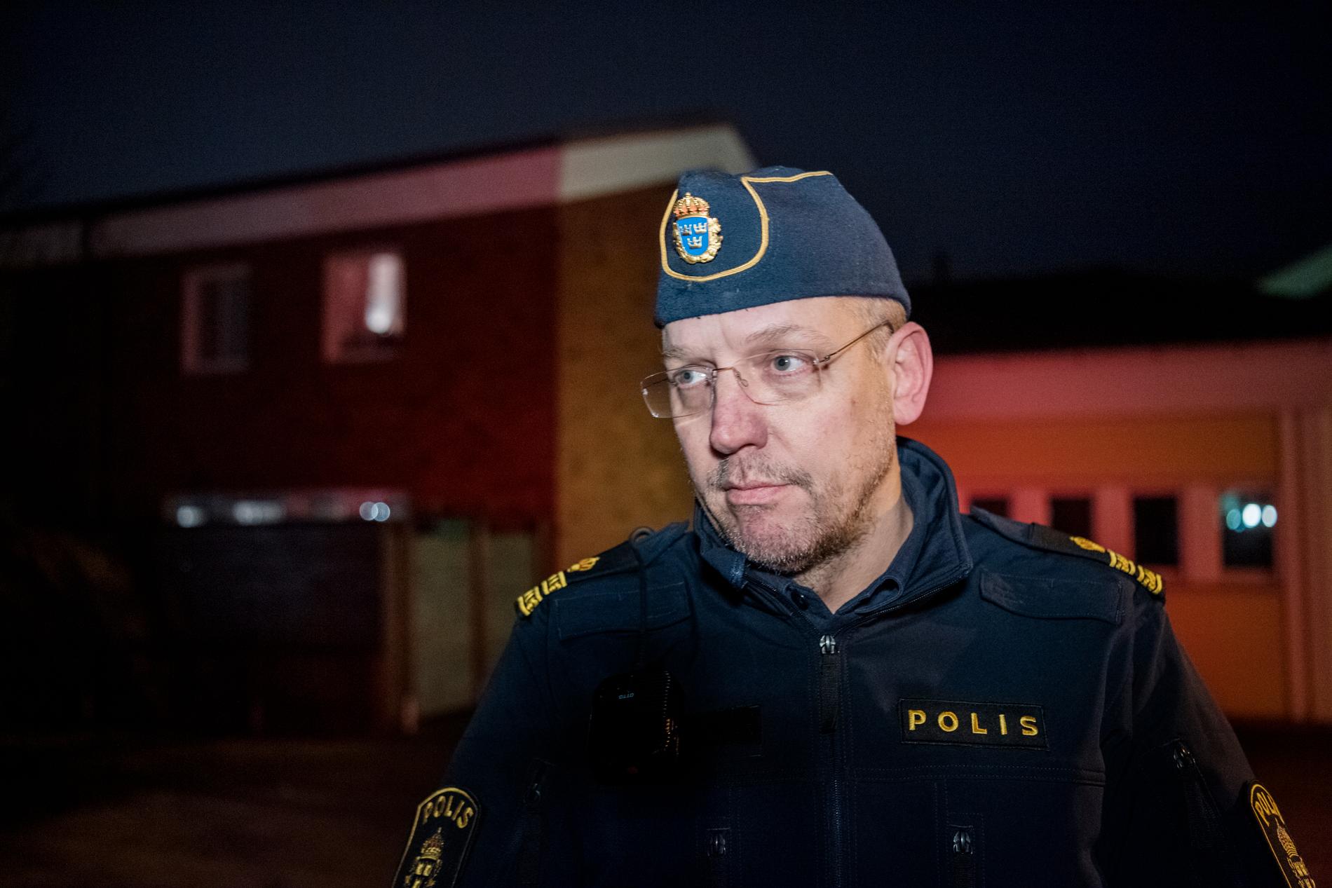 Jonas Eronen, polisens presstalesperson i Uppsala län.