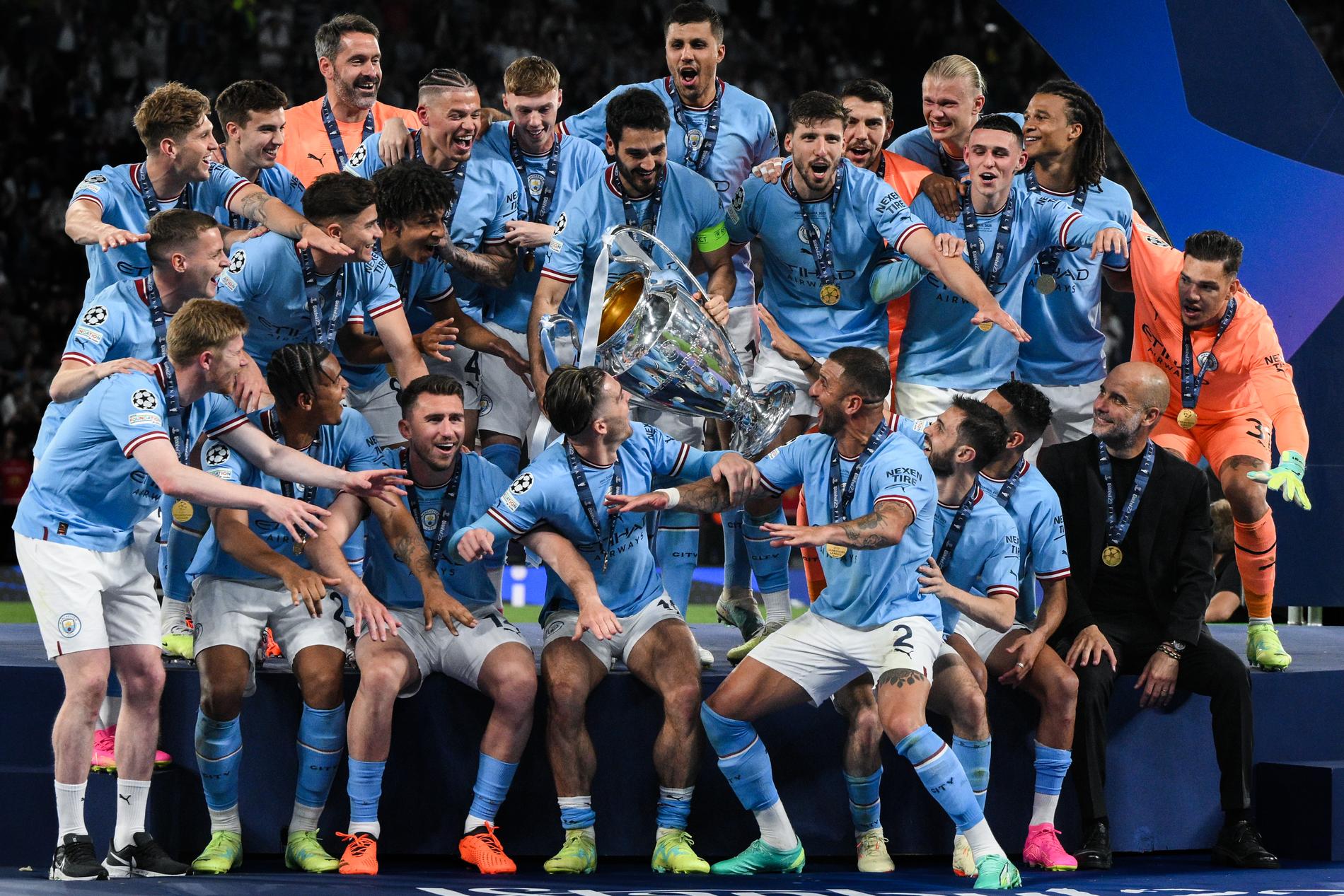 Manchester City vann Champions League.