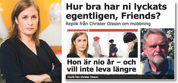 Carolina Engström svarar Christer Olsson.