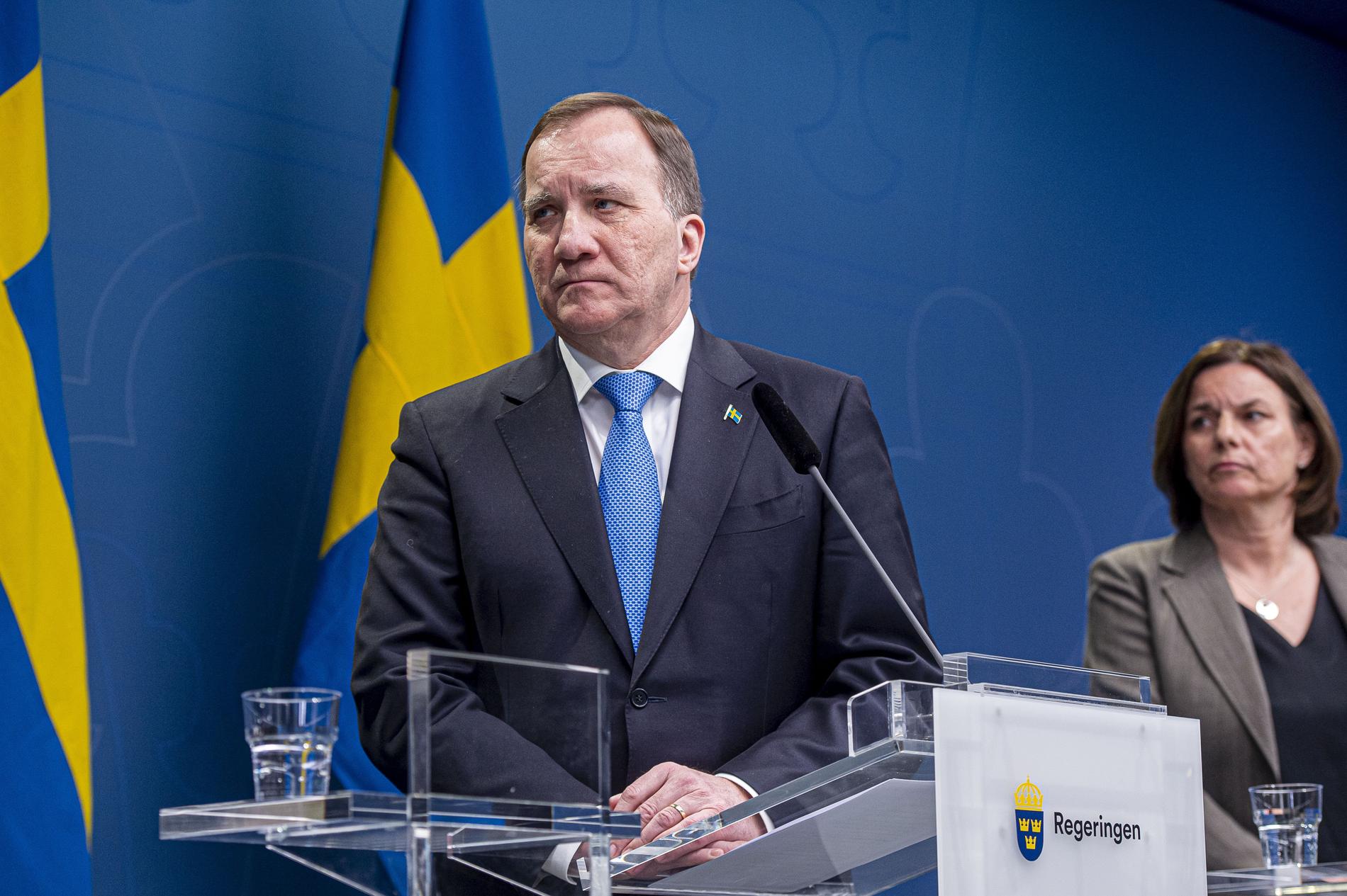 Stefan Löfven, statsminister.